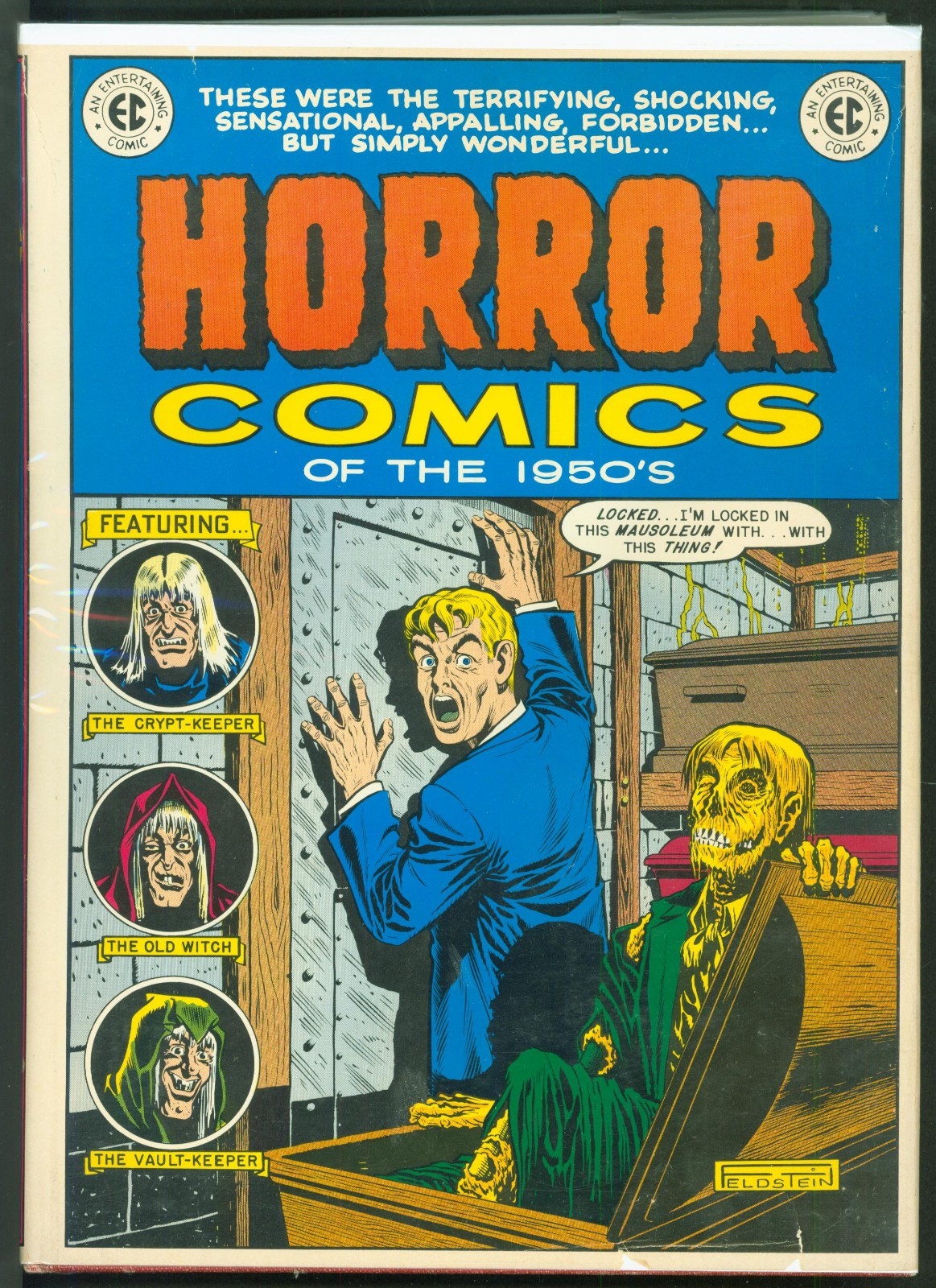 Horror Comics of the 1950's (1971) Hardcover HC EC Tales of the Crypt L12