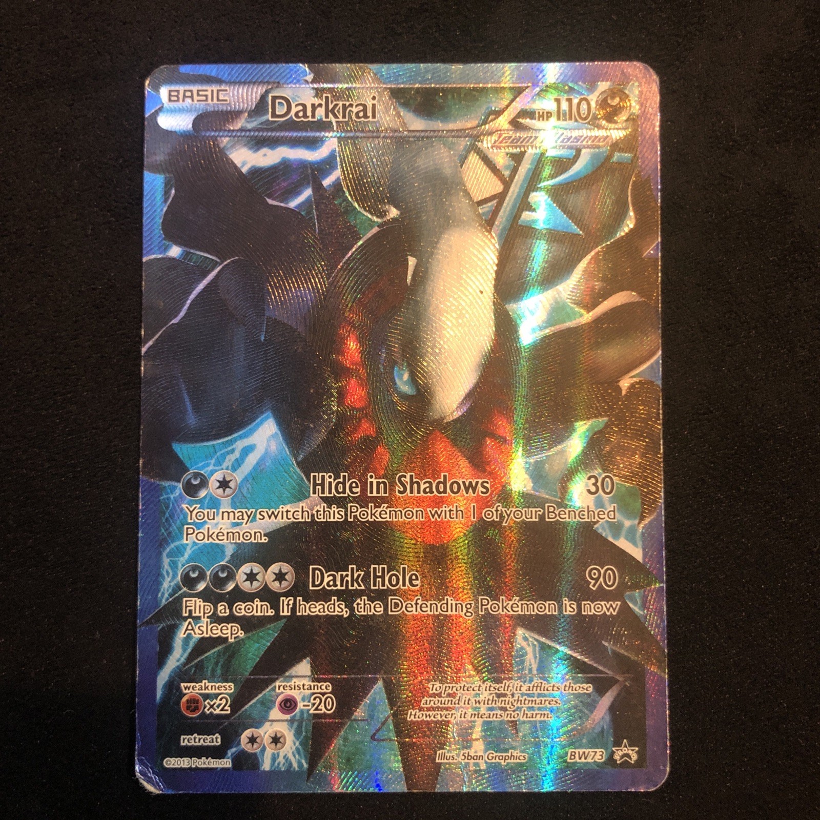 Dakrai BW73 Pokémon Card TCG Black Star Promo