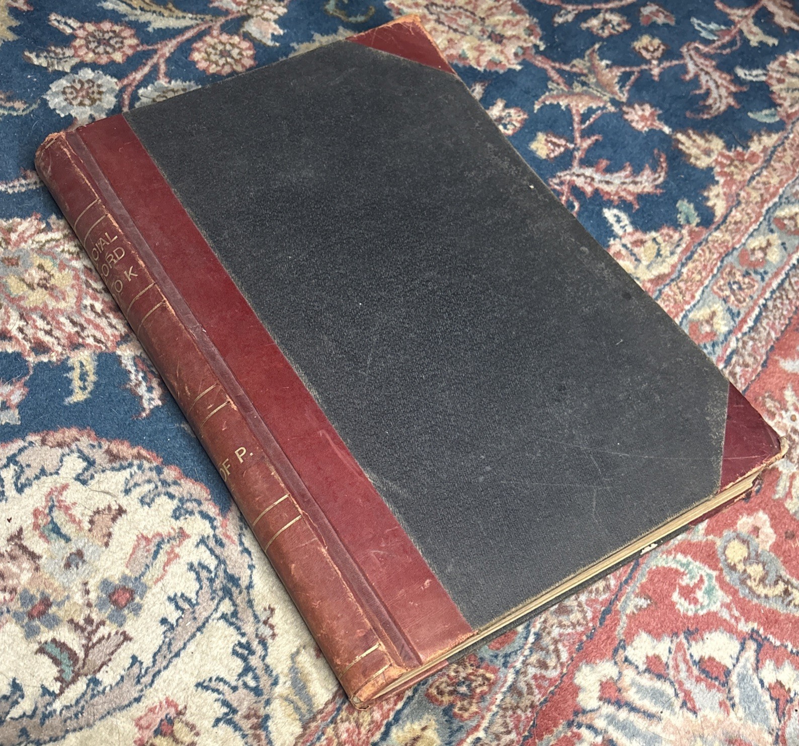 Knights of Pythias Handwritten LODGE LEDGER 1908 East Sumner Maine 195 Pages