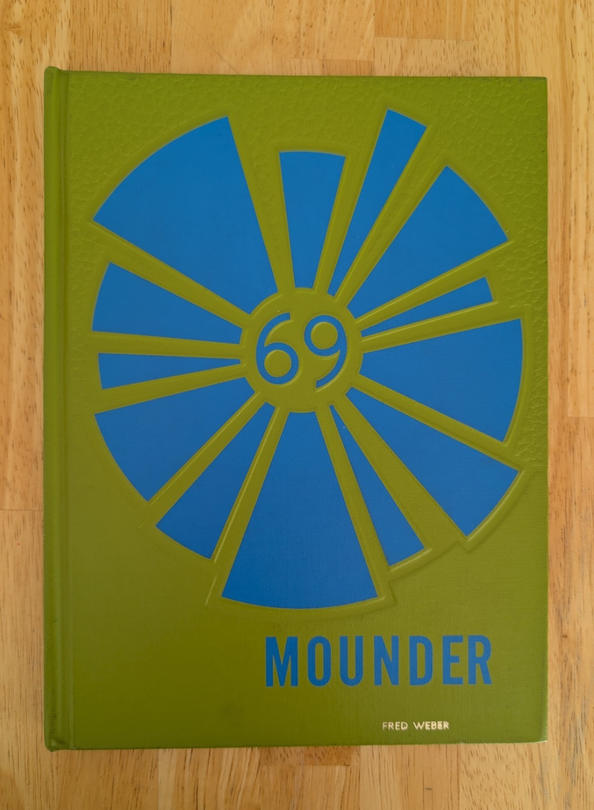 Mount Morris Mounder High School 1969 Illinois Yearbook Hardcover