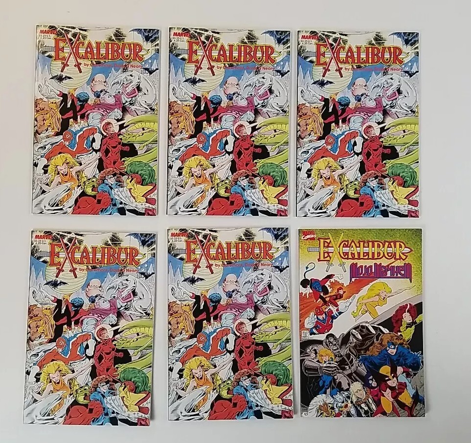 Marvel Comic Books Excalibur  Special MCU Lot Of 5 Mojo Mayhem X-Men