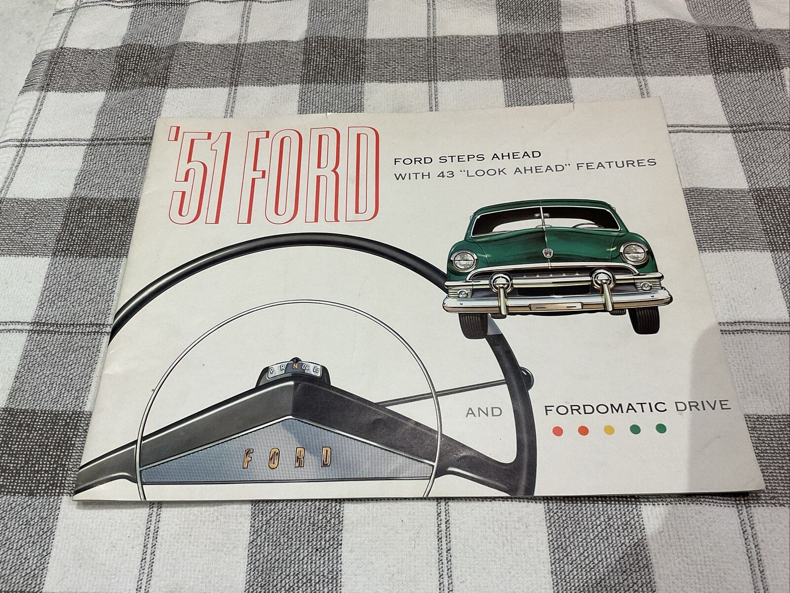 1951 Ford Sales Brochure - Original