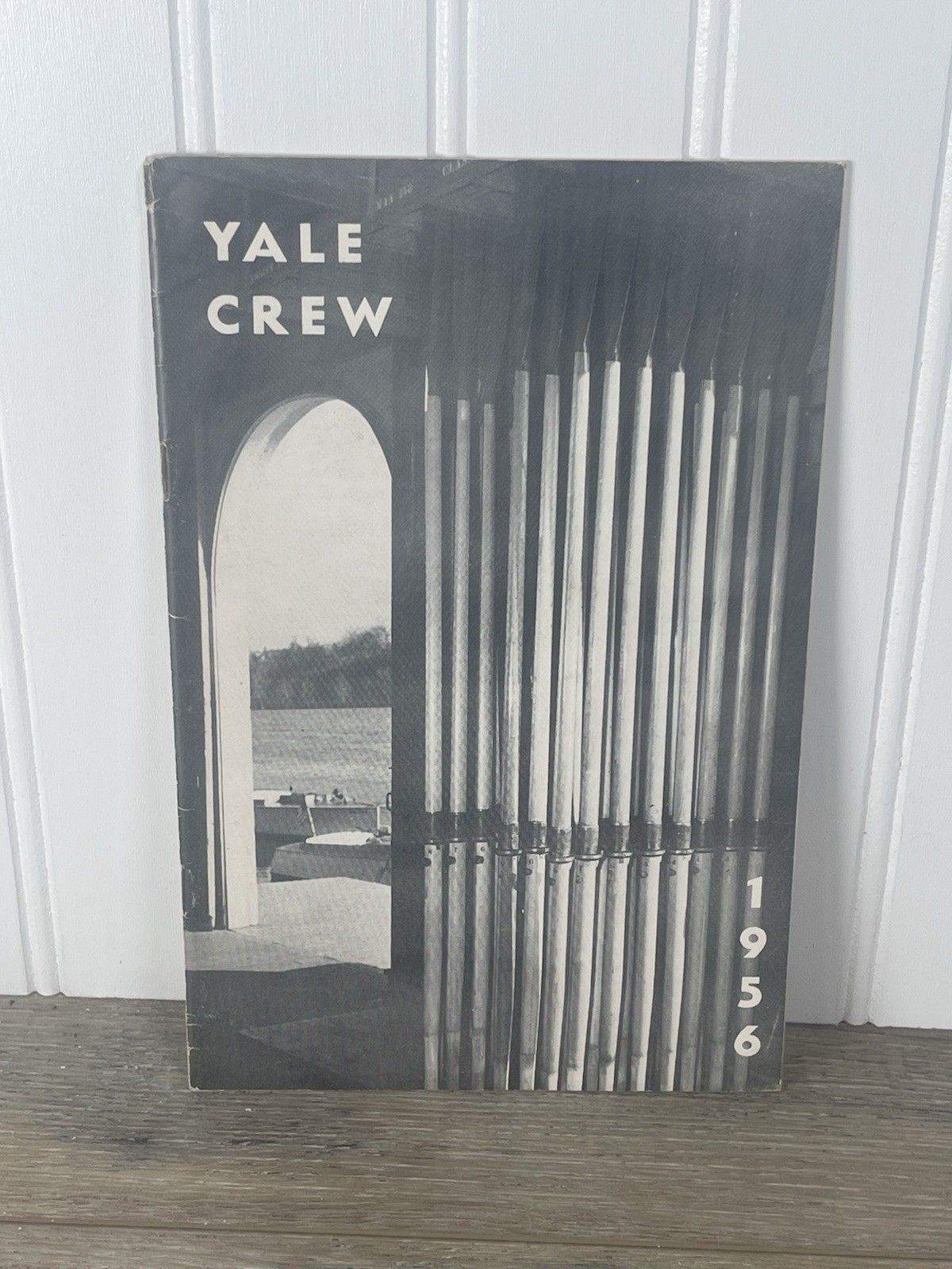 Yale University Crew 1956 Team pamphlet Yearbook Add On