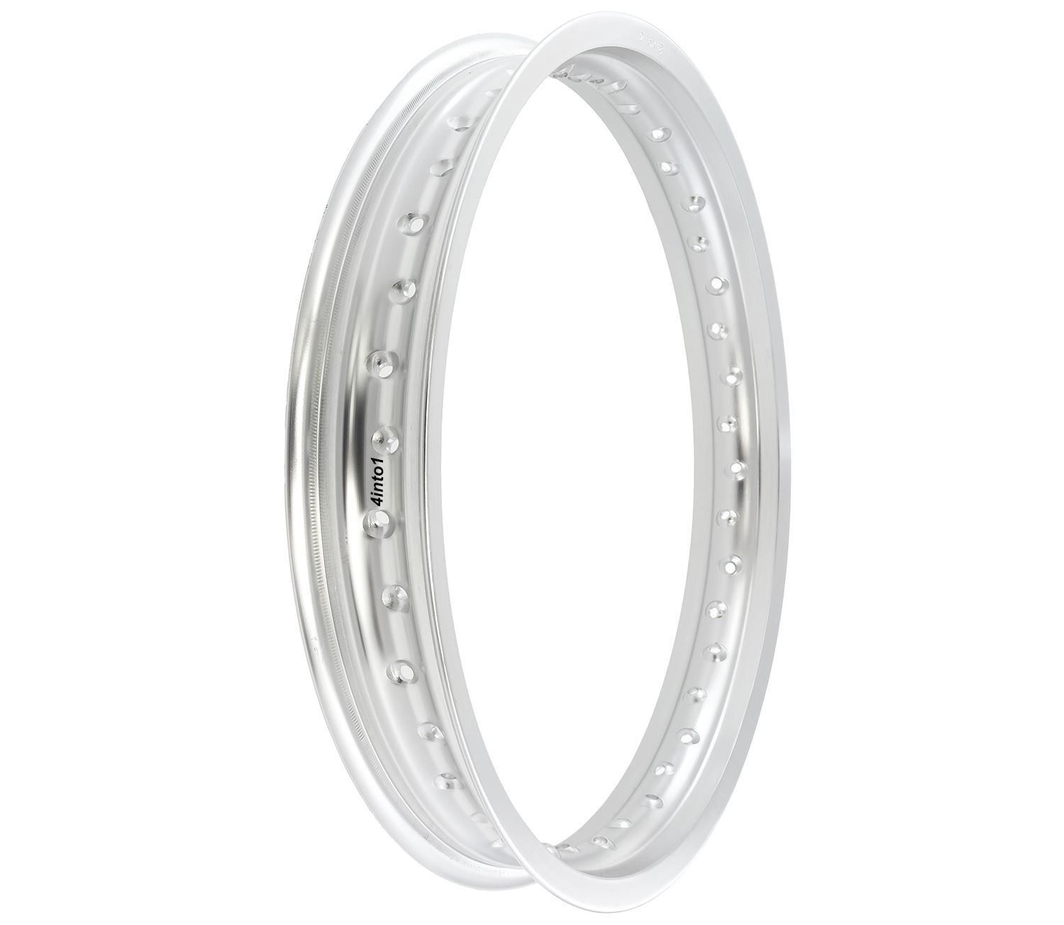 Rising Sun Aluminum Motorcycle Wheel Rim - Silver - 40 Hole - 2.15 x 18