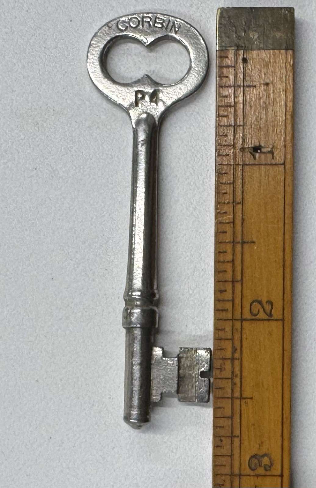 🌿 🗝️ Antique Corbin Skeleton Key #P4
