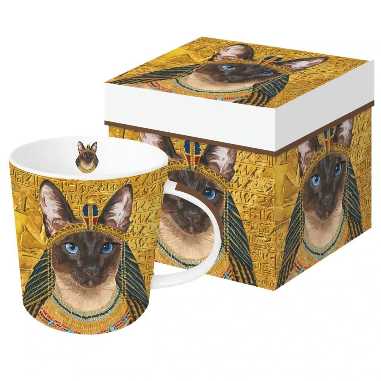 PPD Paperproducts Design Gift-Boxed Mug, Cleopatra (28433)