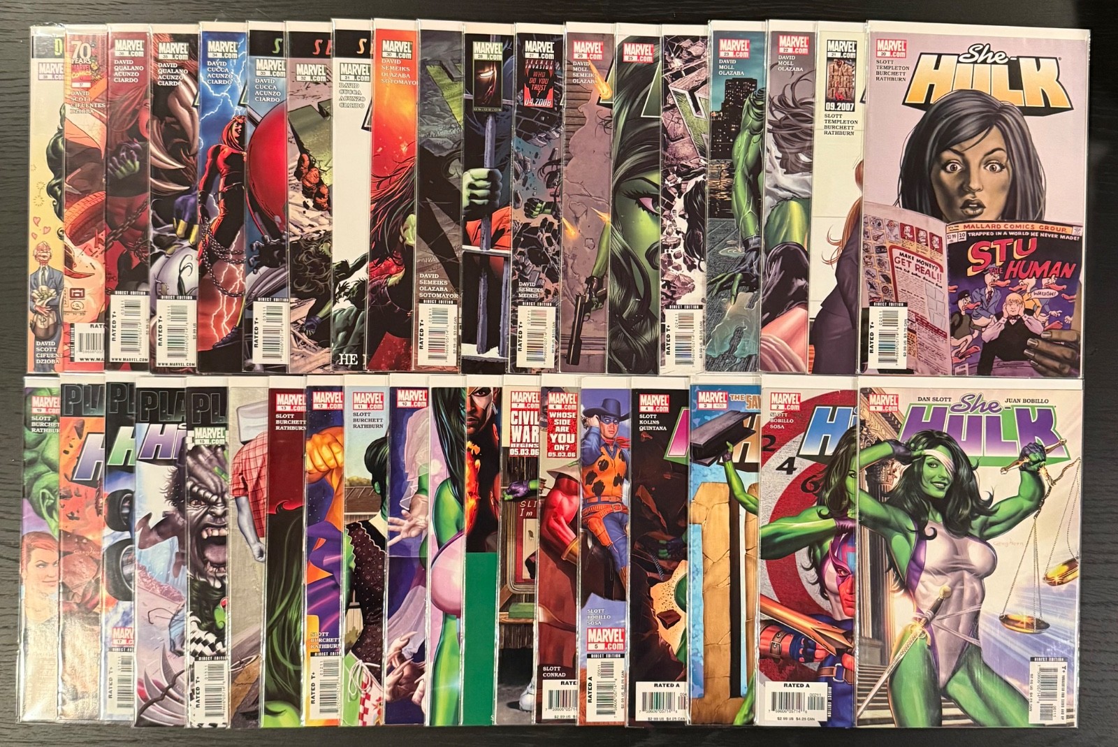 Marvel: She-Hulk Vol. 2 (2005) #1-38 Complete Set