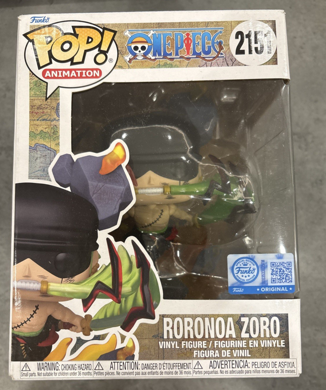 Funko POP One piece: King Of Hell Zoro # 2151