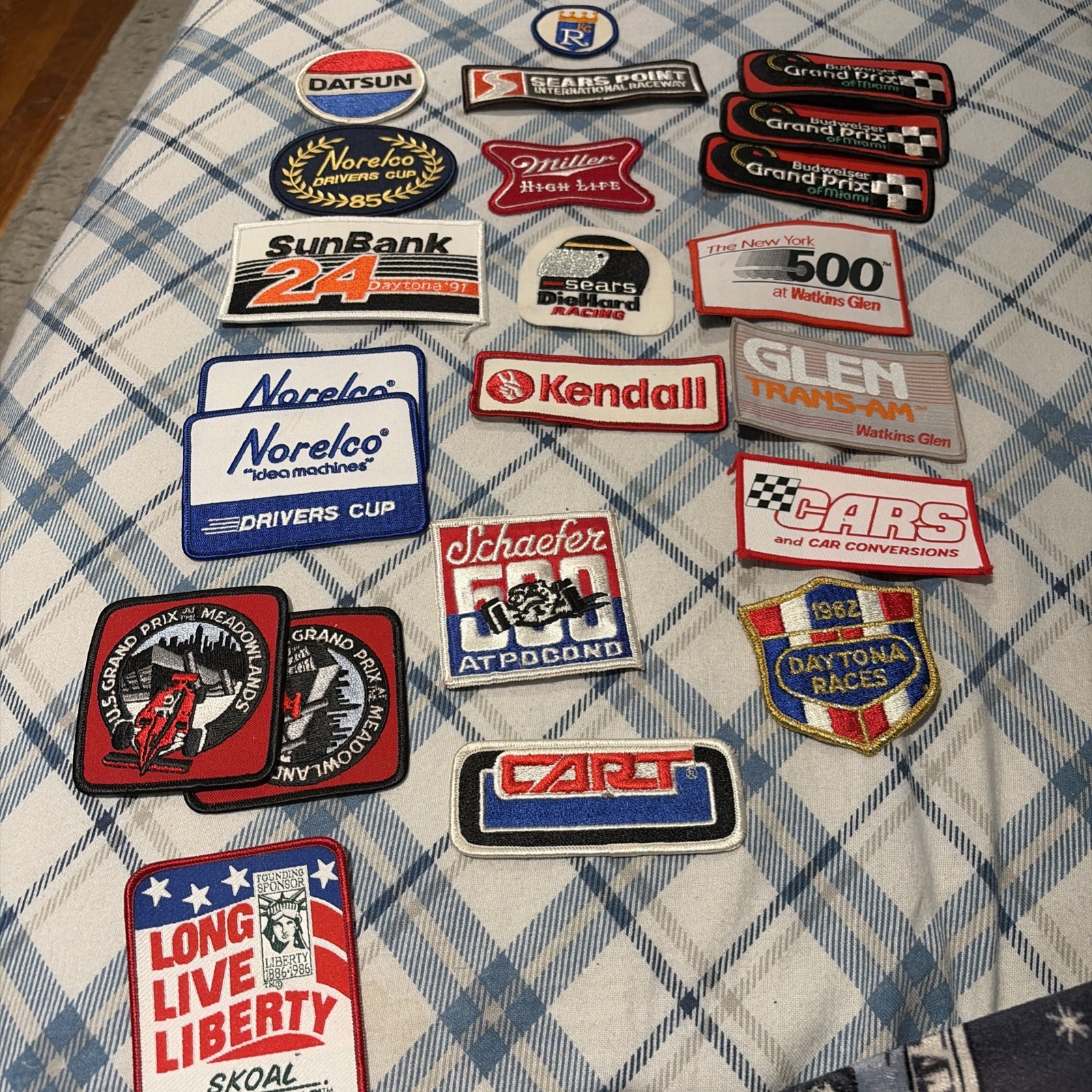 Lot Of Different Advertising Uniform Patches Lot Of Different Advertising Uniform Patches