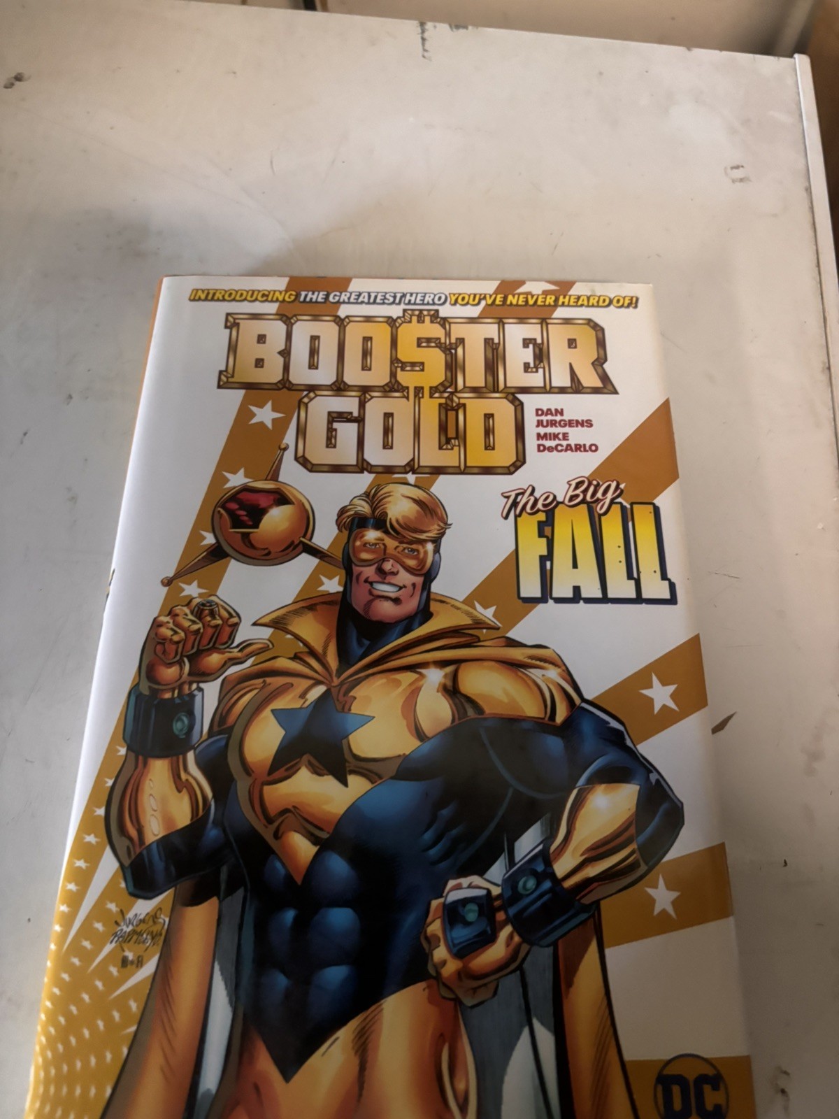 Booster Gold The  Big Fall Hardcover