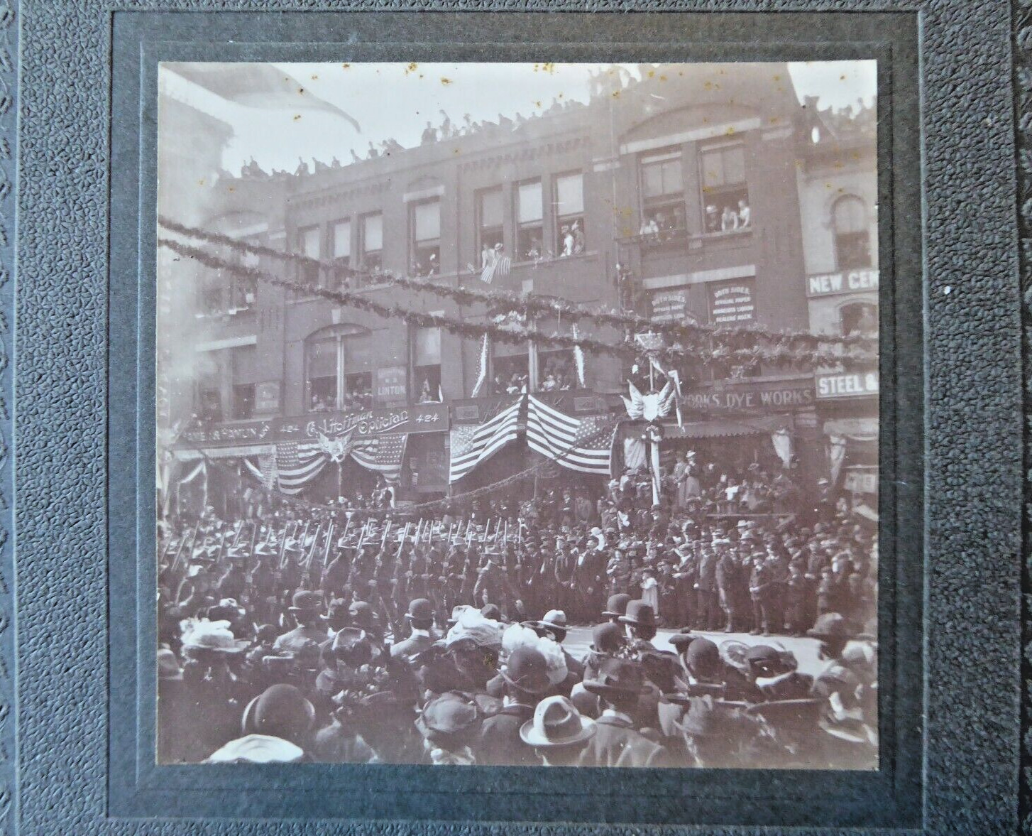 Antique 1899 Photographs President William McKinley Parade Minneapolis Minnesota