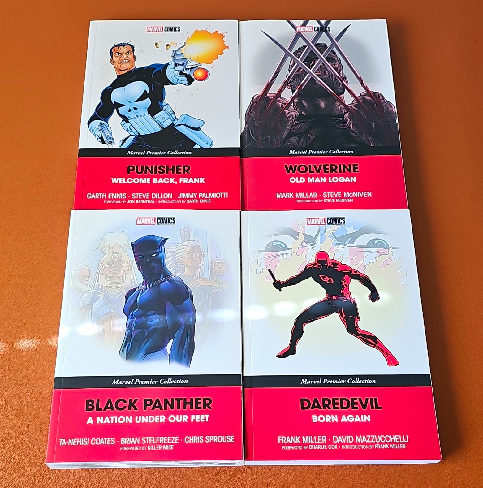 Marvel Premier Collection Punisher Wolverine Black Panther Daredevil TPB Lot