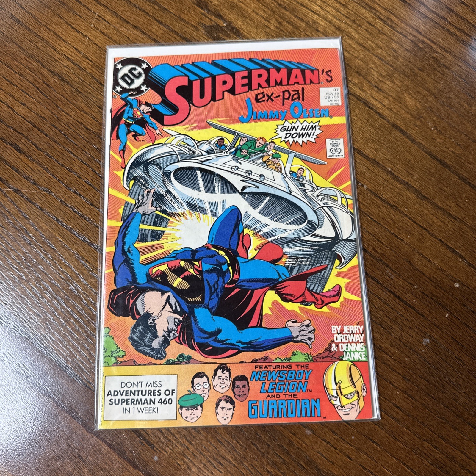 Superman’s Ex-Pal Jimmy Olsen #37 DC Comics 1989 Newsstand