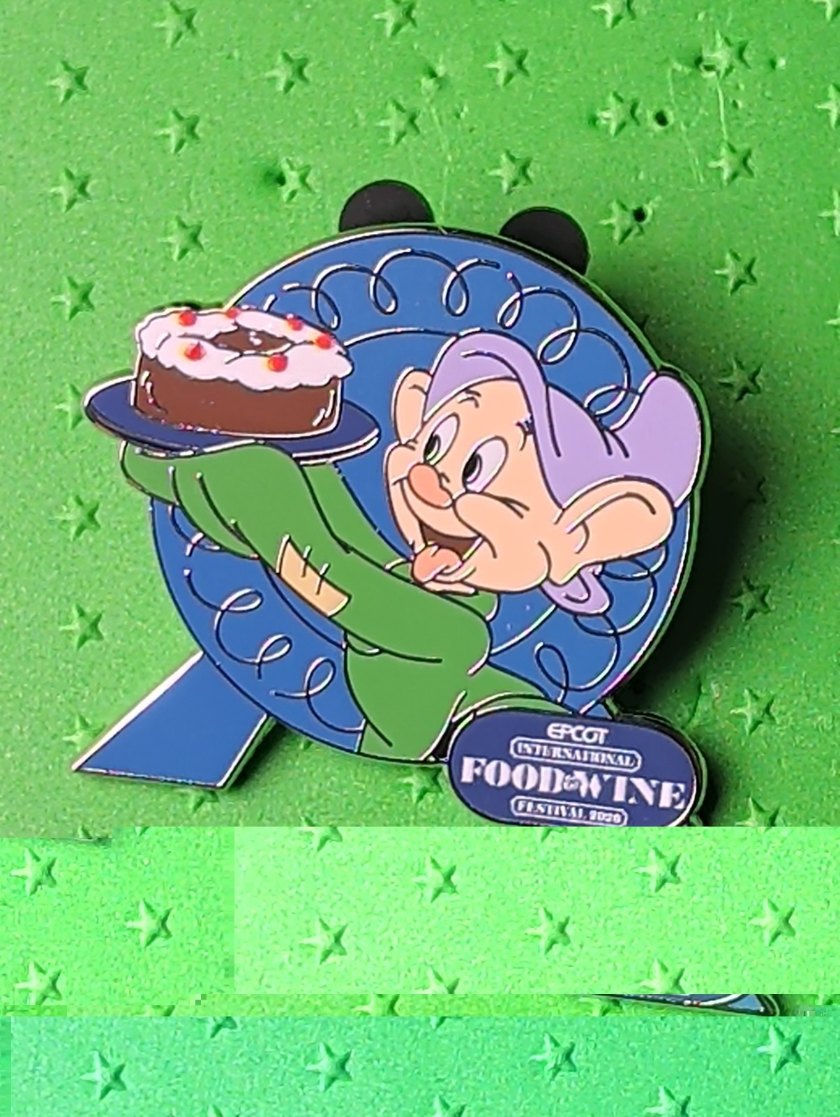 2026 Disney Parks Epcot Food & Wine Festival Mystery Box Pin Dopey Only