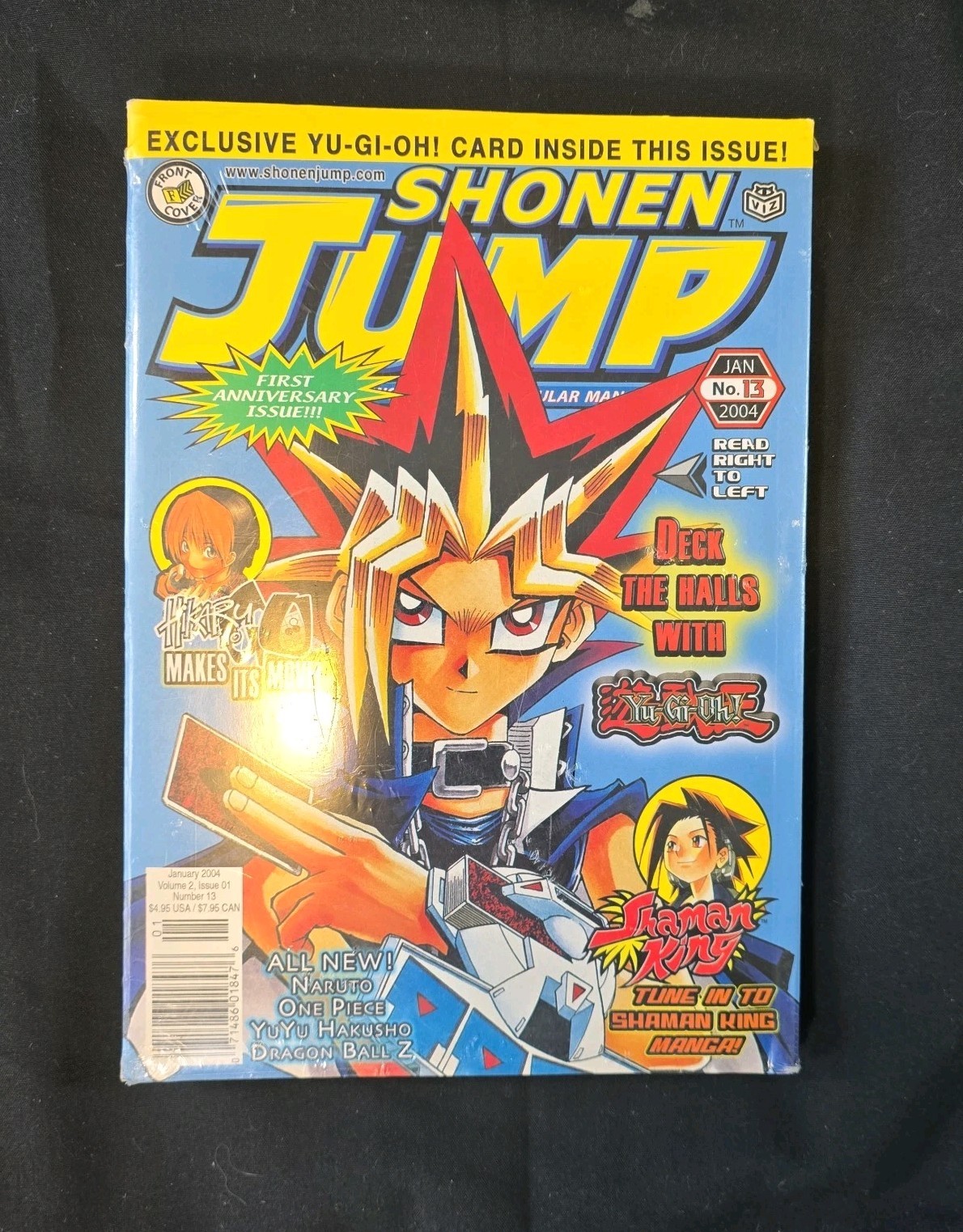 2004 Yu-Gi-Oh Volume 2 issue 1 Shonen Jump Sealed Magazine FACTORY SEALED