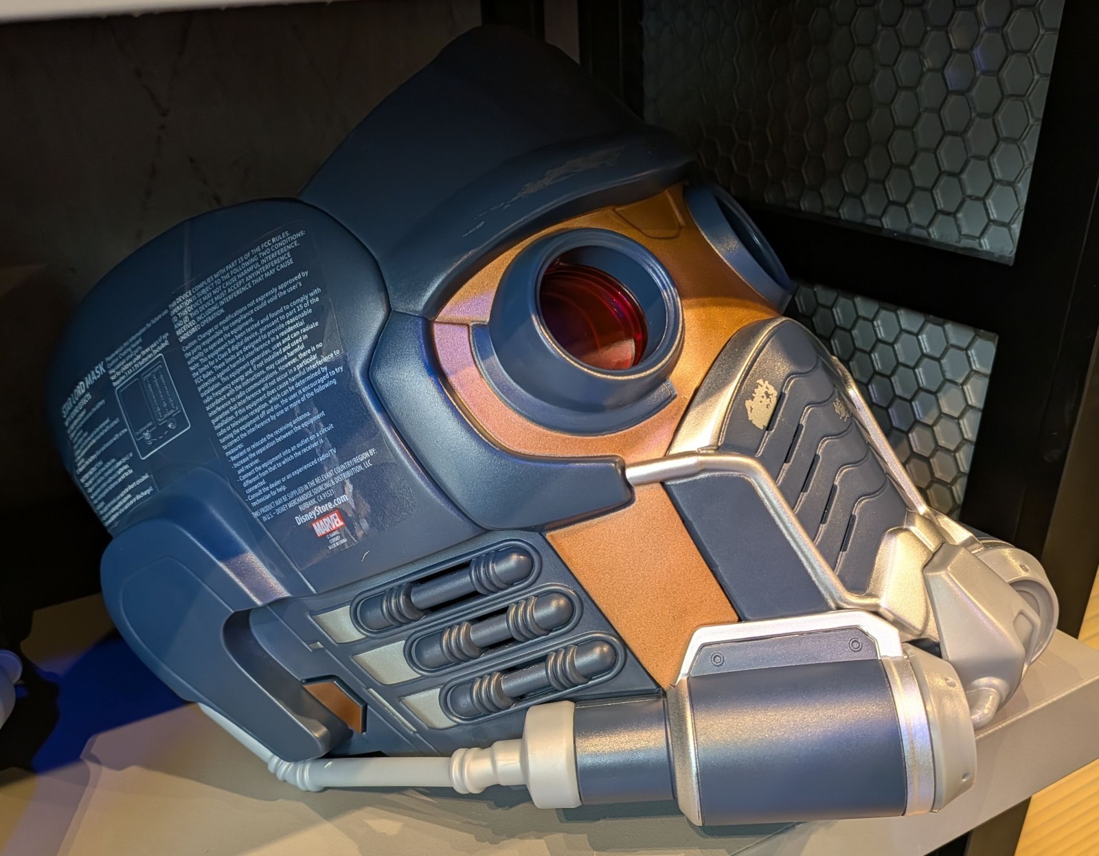 Disney Parks Avengers Vault Star Lord Electronic Helmet Guardians Of The Galaxy 