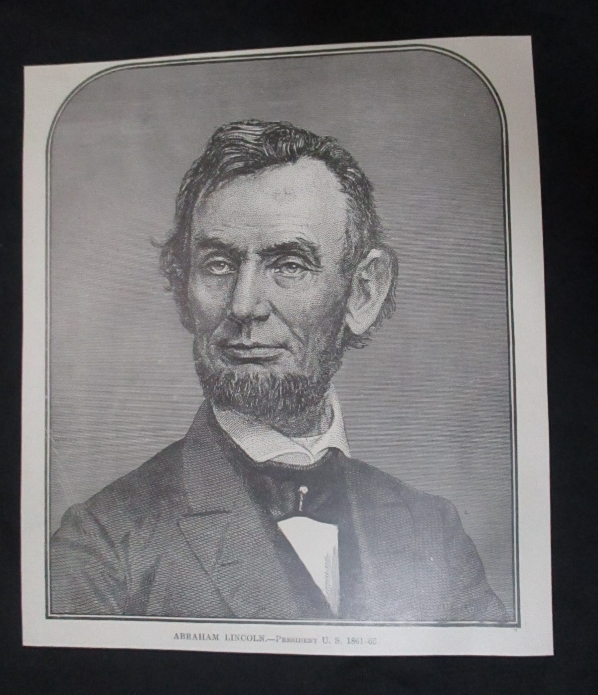 1898 Civil War Print - 