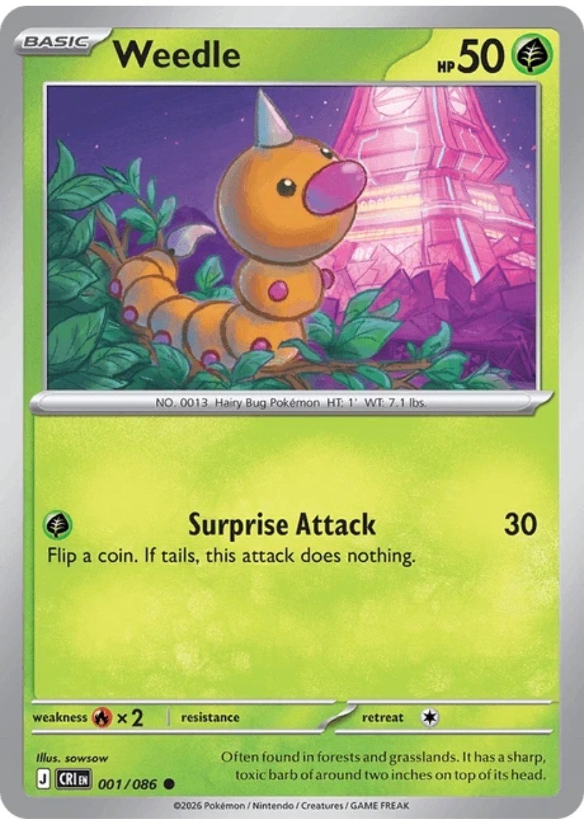 Pokémon TCG: ME04 Chaos Rising — Choose Your Card, Complete Your Master Set Pokémon TCG: ME04 Chaos Rising — Choose Your Card, Complete Your Master Set