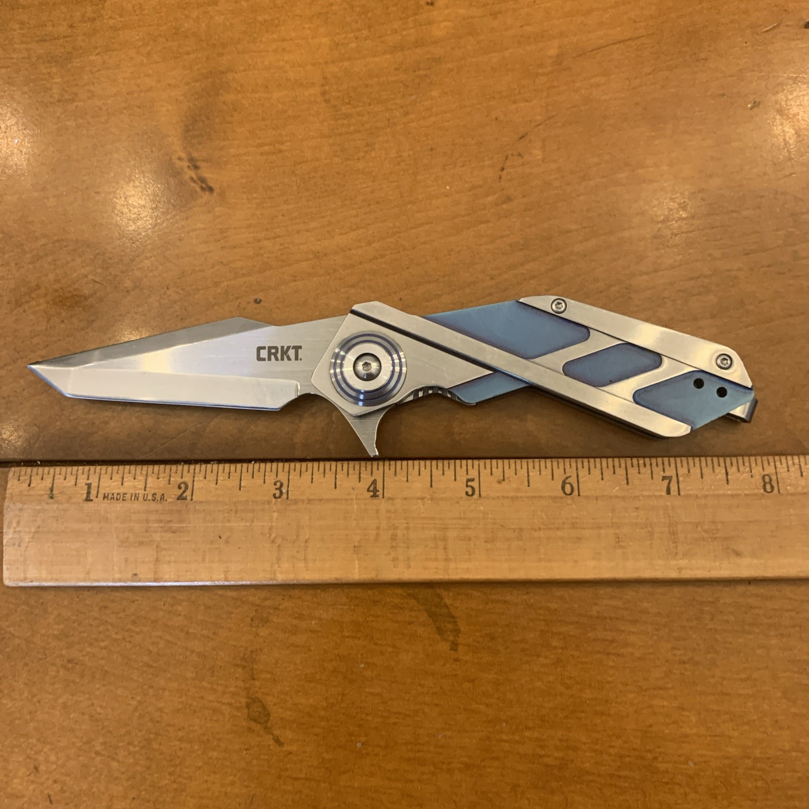 Beautiful CRKT Deviation Renner Design Folding Knife 