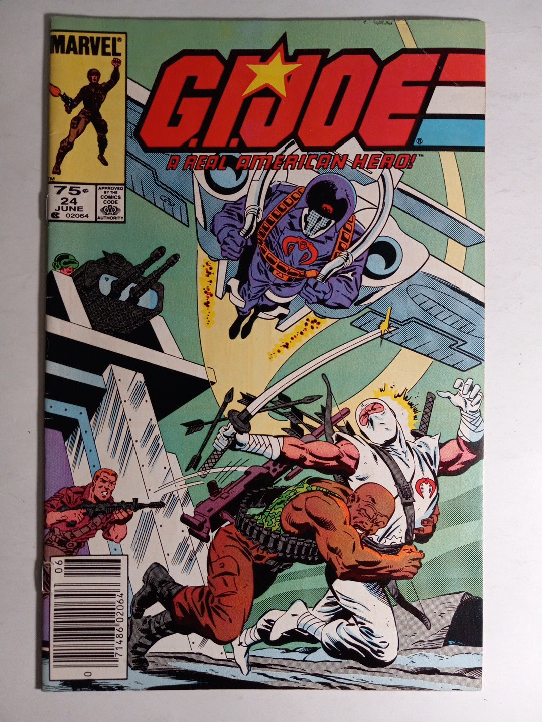 G.I. Joe ARAH #24 Canadian Price Variant 1st Firefly, Wild Weasel & Zartan FN+