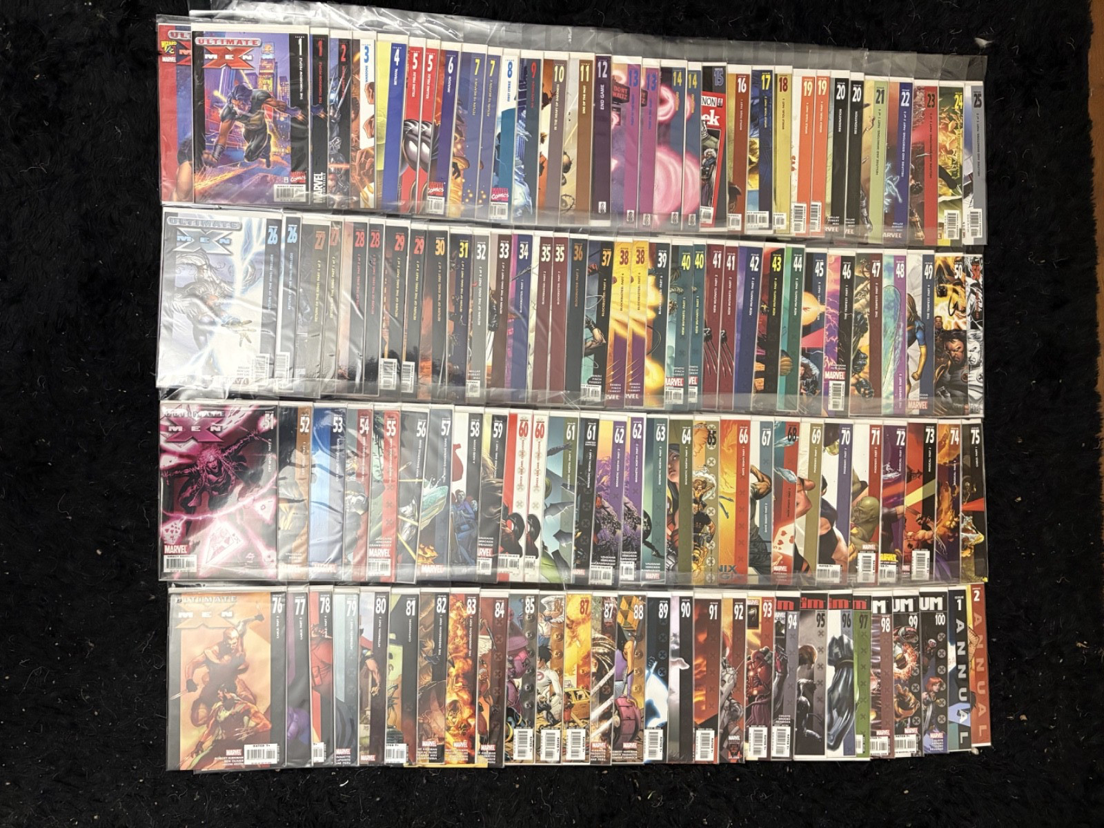Ultimate X-Men #1-100 Annuals, Variants, 1/2 COA, Extra Copies, NM/VF (See Disc)