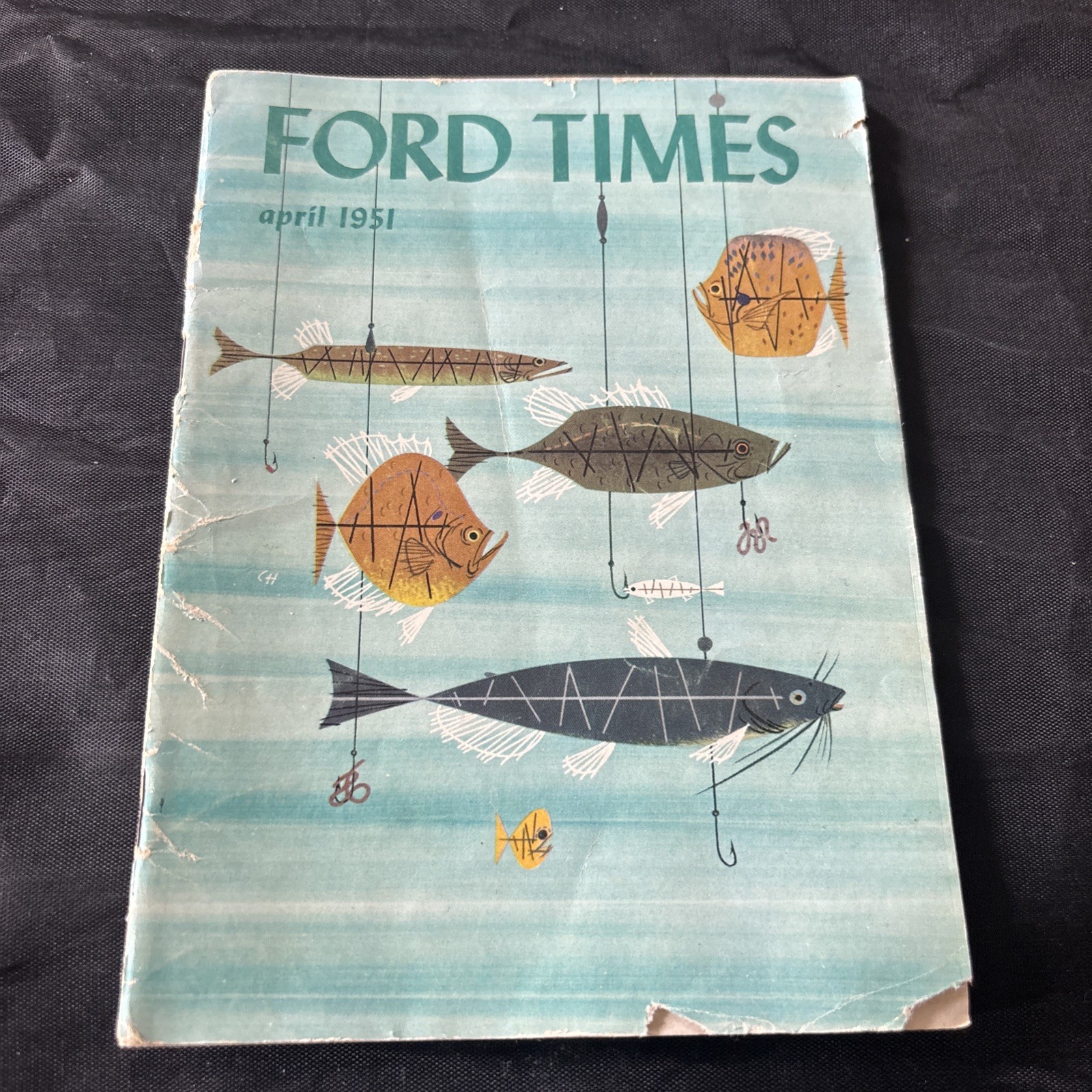 1951 April FORD TIMES Magazine Chesapeake Ohio Canal Lilly Coit Cincinnati Lakes