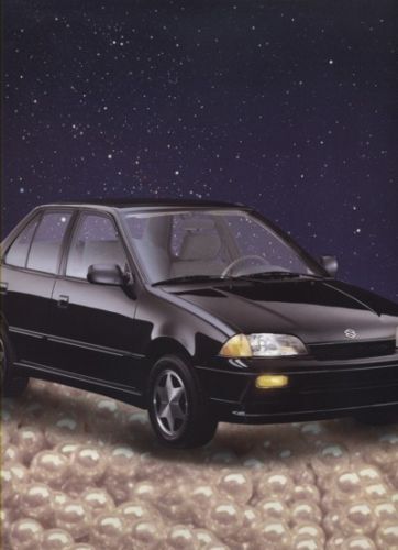 1991 Suzuki Swift Sedan Sales Brochure Sheet