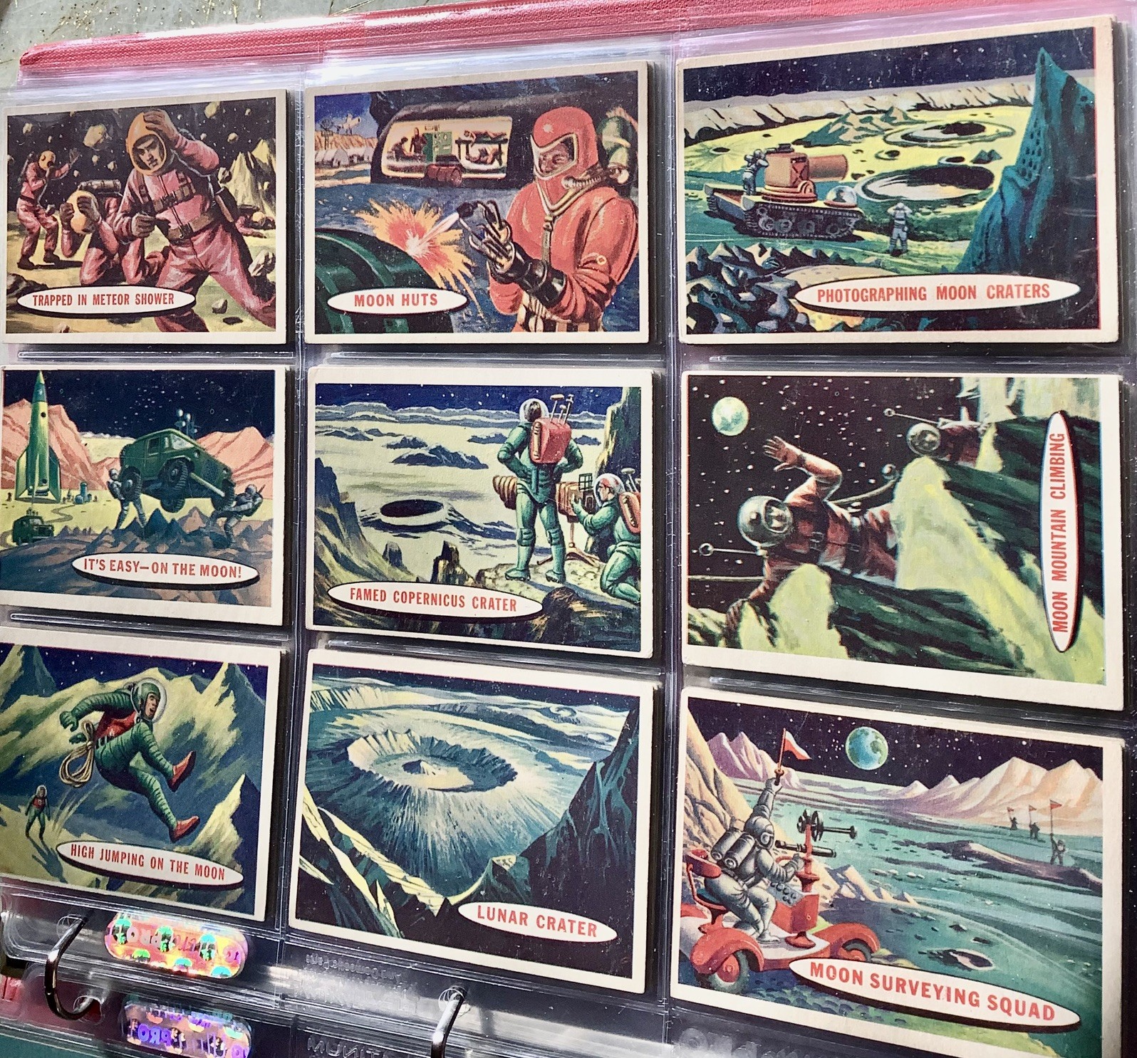 ORIGINAL 1957 TOPPS SPACE CARDS TRADING CARDS COMPLETE SET OF 88 CARDS 