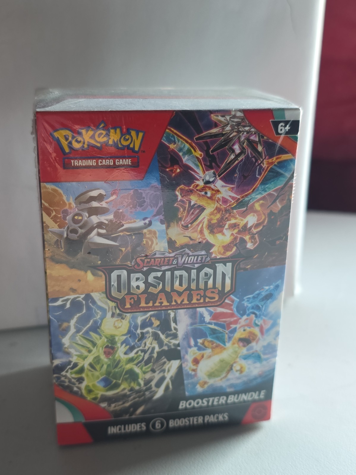 Pokémon Scarlet & Violet: Obsidian Flames - Booster Bundle 6Pack Factory Sealed.