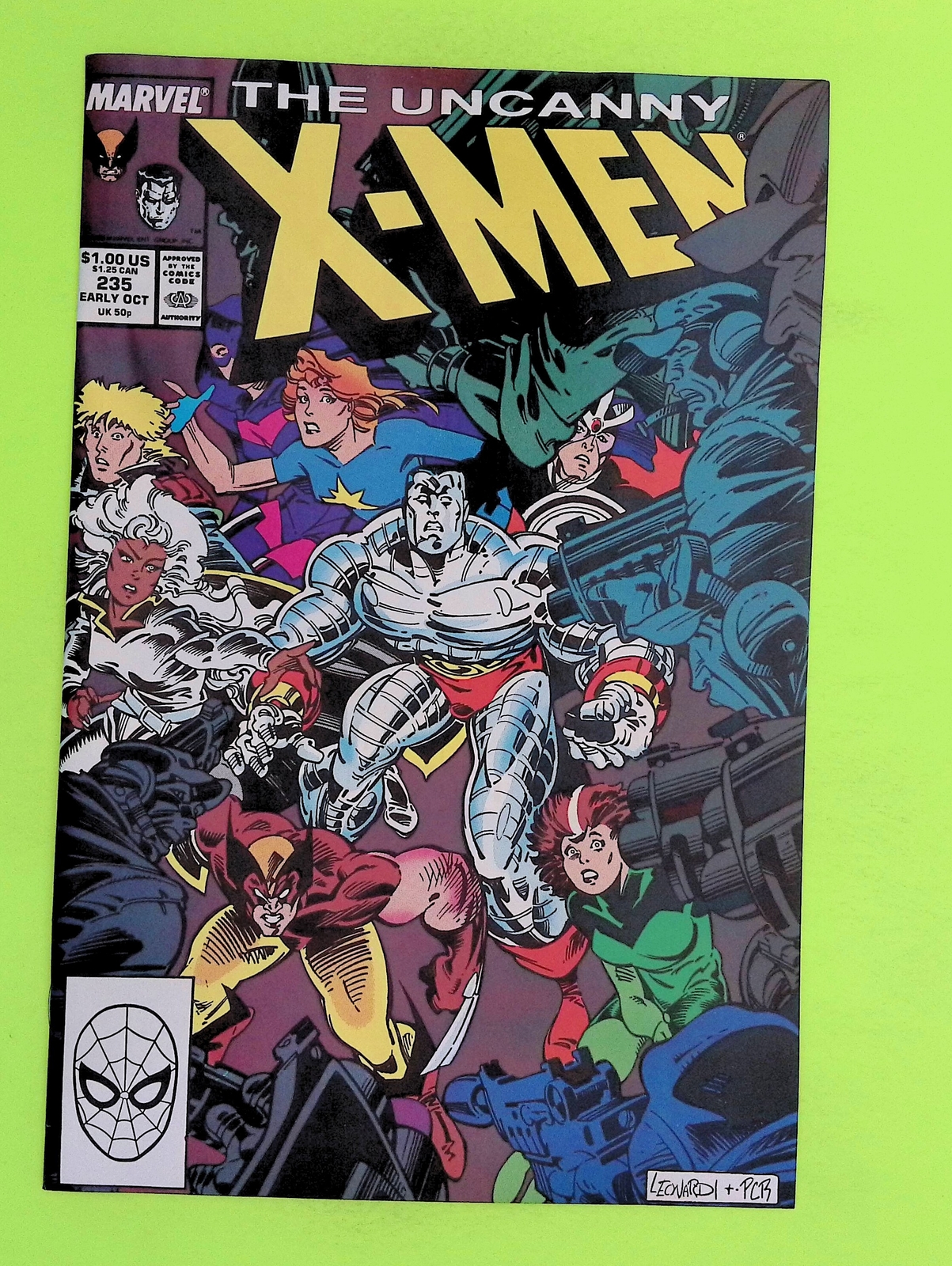 Uncanny X-Men #235 Vol. 1 1988 Marvel Comics 1st App High Grade V57-35