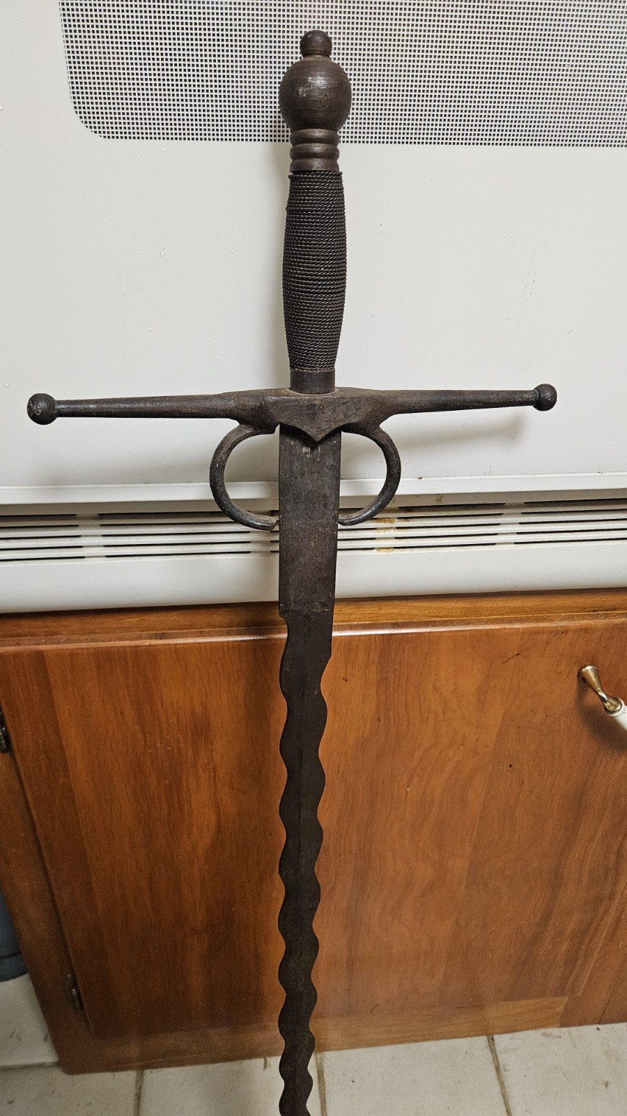 Antique 19 Century Vintage  Spanish Rapier Sword - Fabrica De Toledo - 38