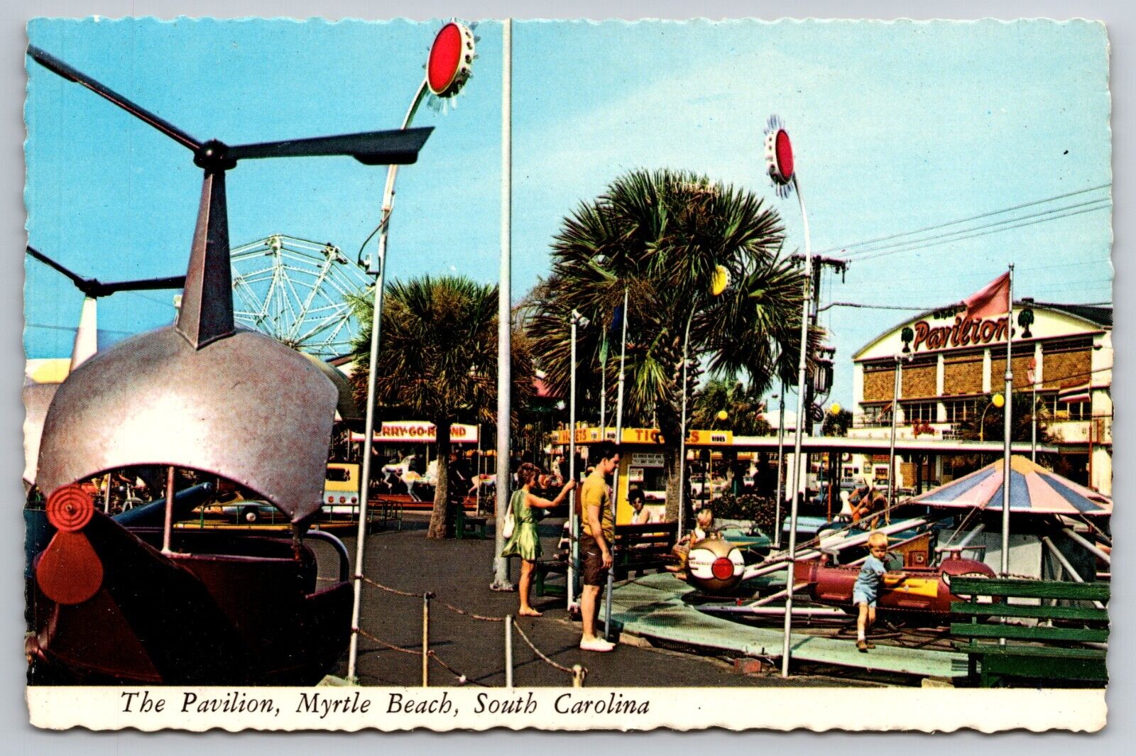 The Pavilion Myrtle Beach South Carolina Continental Chrome c1970 Postcard