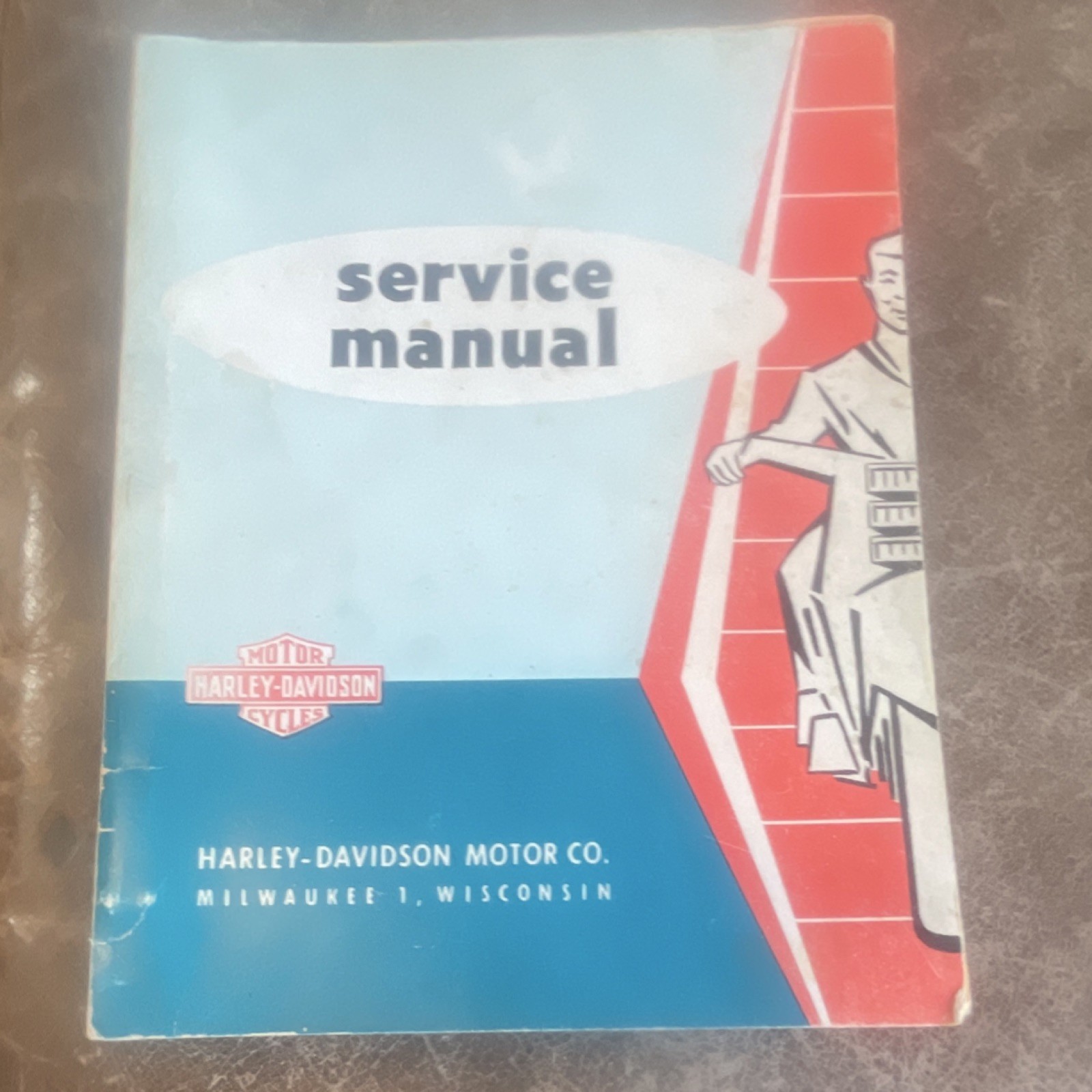 Harley-Davidson Sprint Service Manual 1961-1965