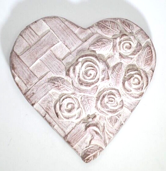 Vintage, 1999, Isabel Bloom, Concrete Heart with Roses