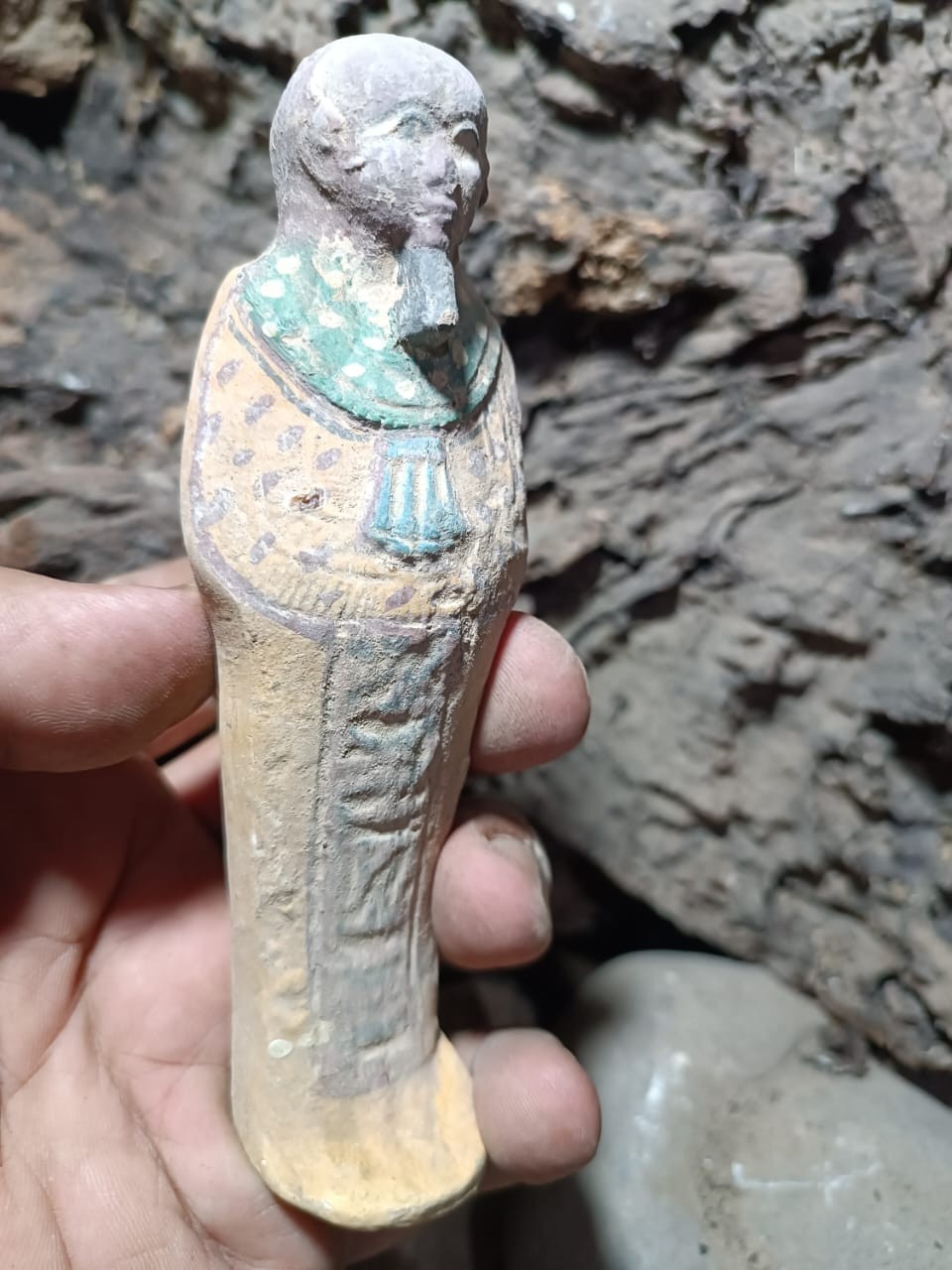 Ancient Egypt Ushabti  Unique Statue Antiques Rare Antique Pharaonic Unique BC