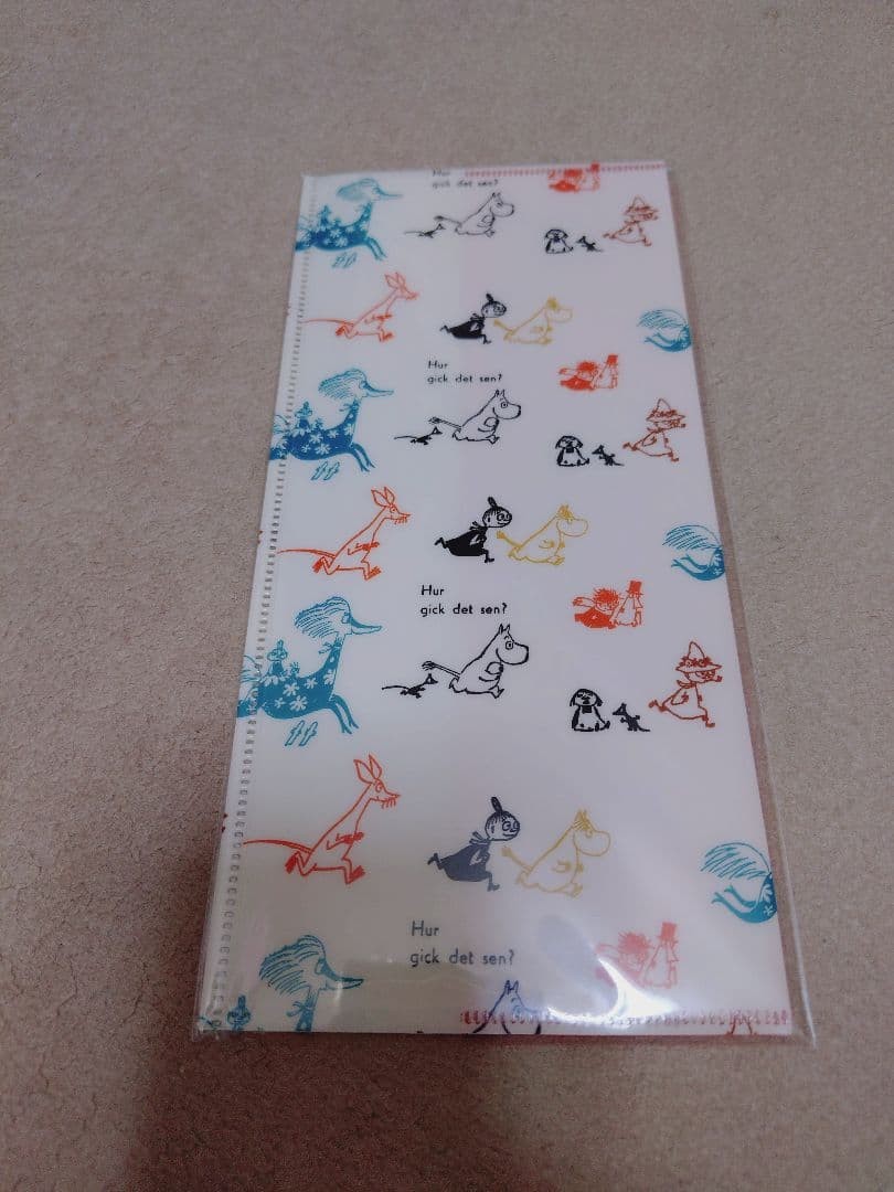 Moomin 2020 Ehibition Ticket Clear Book