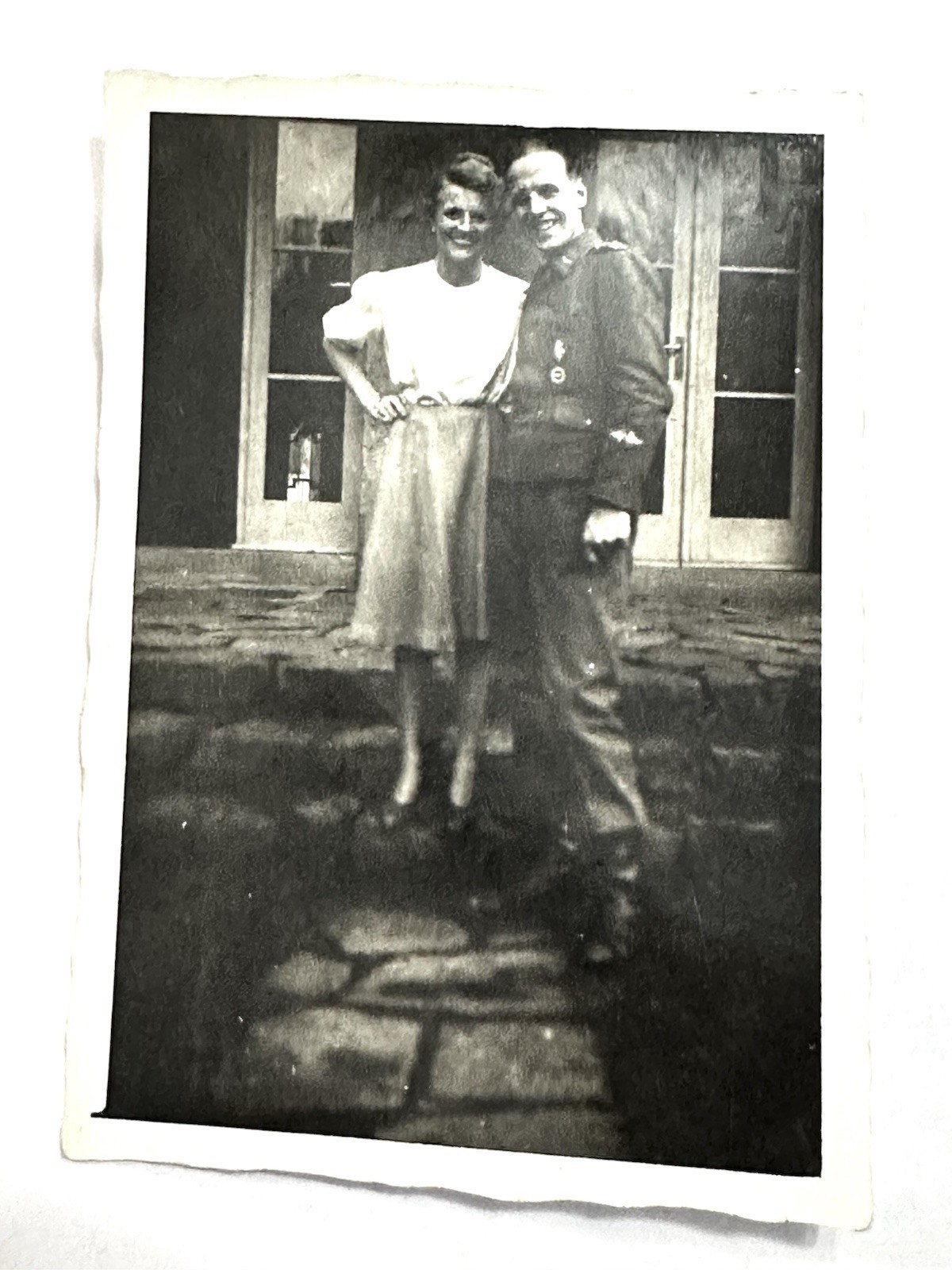 WW2 WWII German Original Photo Soldier Inscription On Back