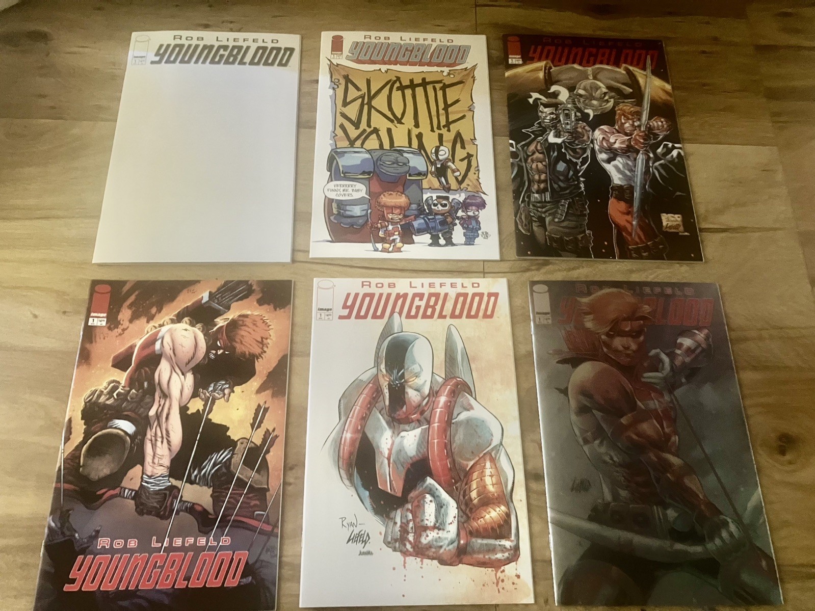 Youngblood (2025) #1 LOT Of 6 Variants