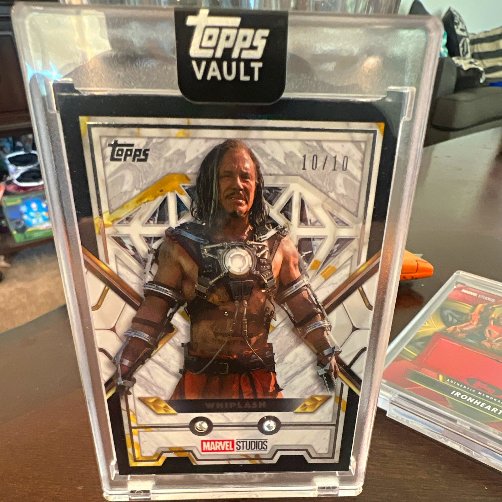 Topps 2026 Marvel Studios Iron Man 2 Whiplash MD-51 Insert 10/10 with 2 💎 💎
