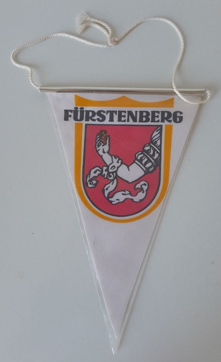GDR Souvenir Pennant  City  Fürstenberg