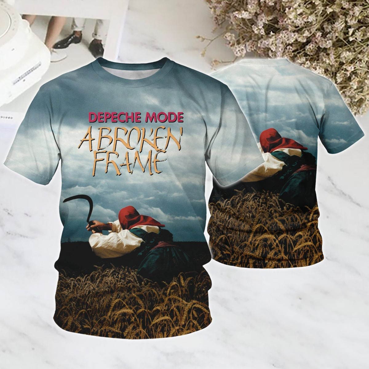 Depeche Mode A Broken Frame Album 3D T Shirt CC419