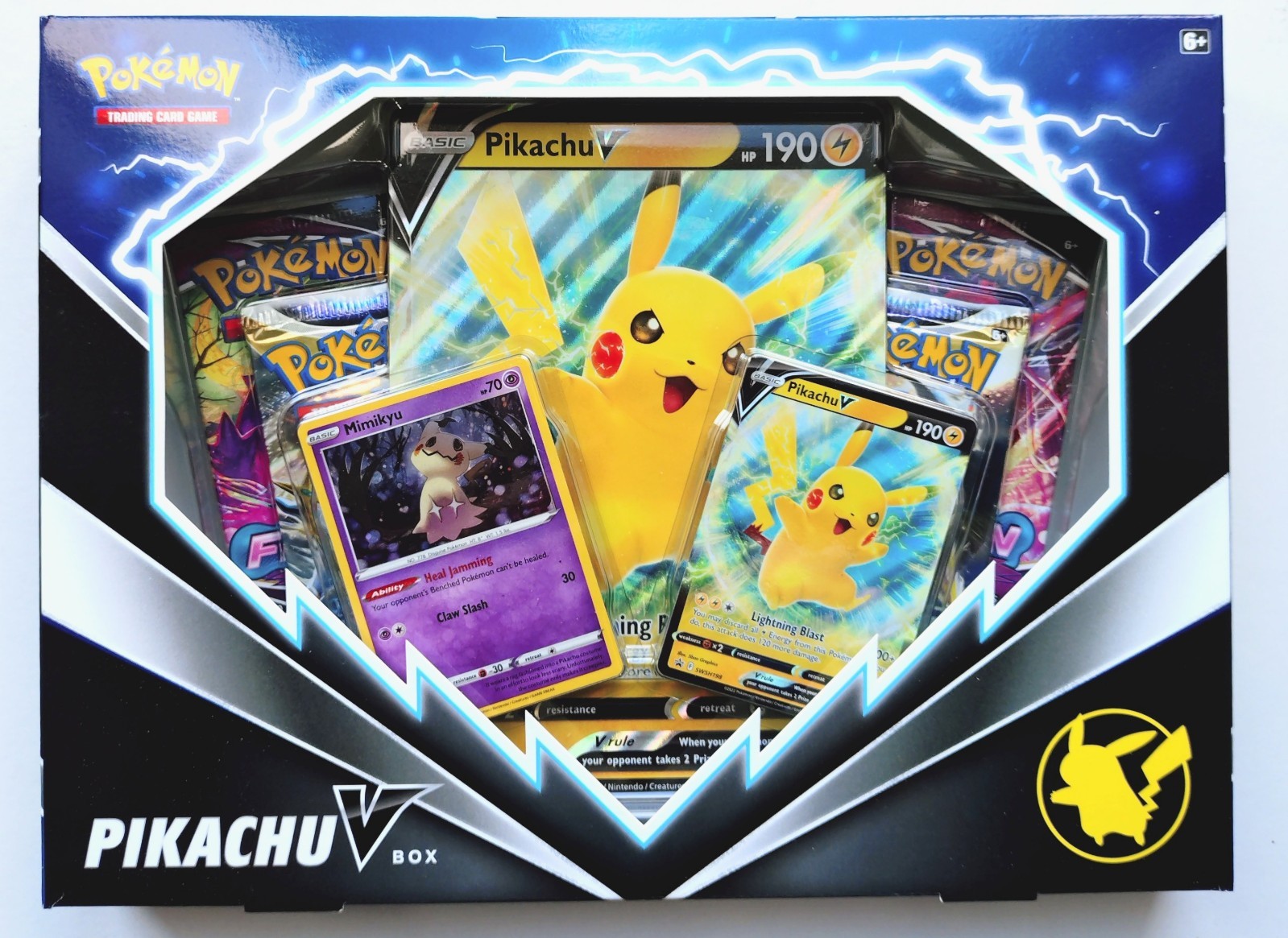 Pokémon TCG: Pikachu V Box - Brand New & Sealed