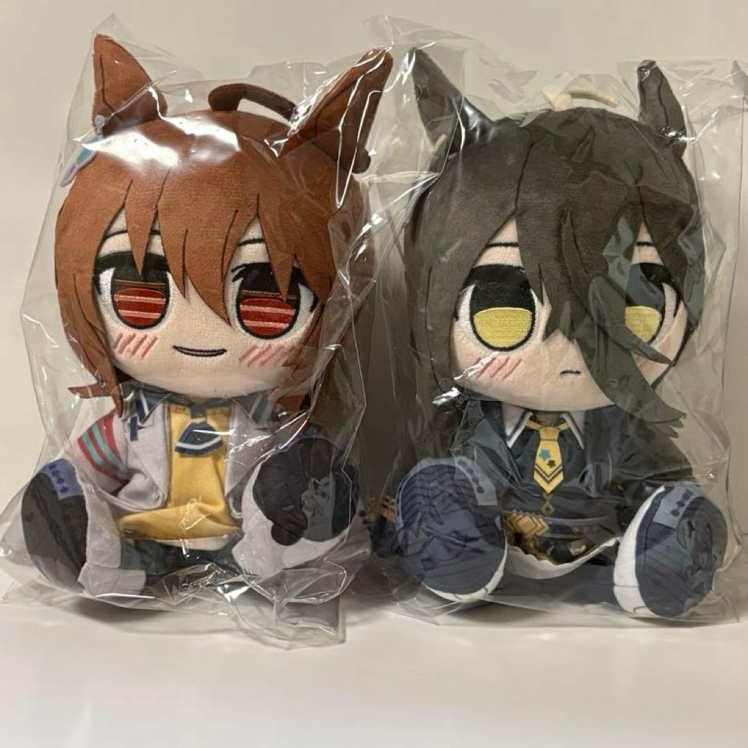 Umamusume Manhattan Cafe & Agnes Tachyon Kuripan Plush Doll Set