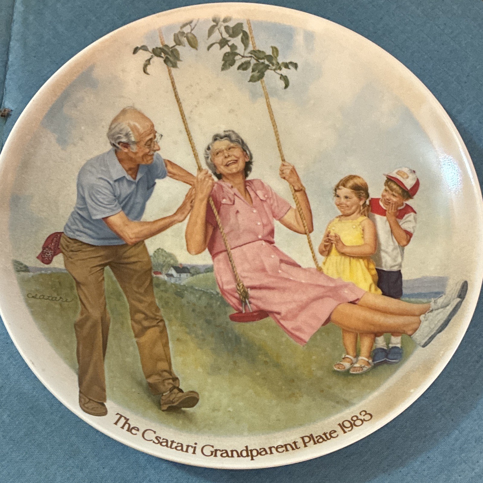 Norman Rockwell Vintage Plates