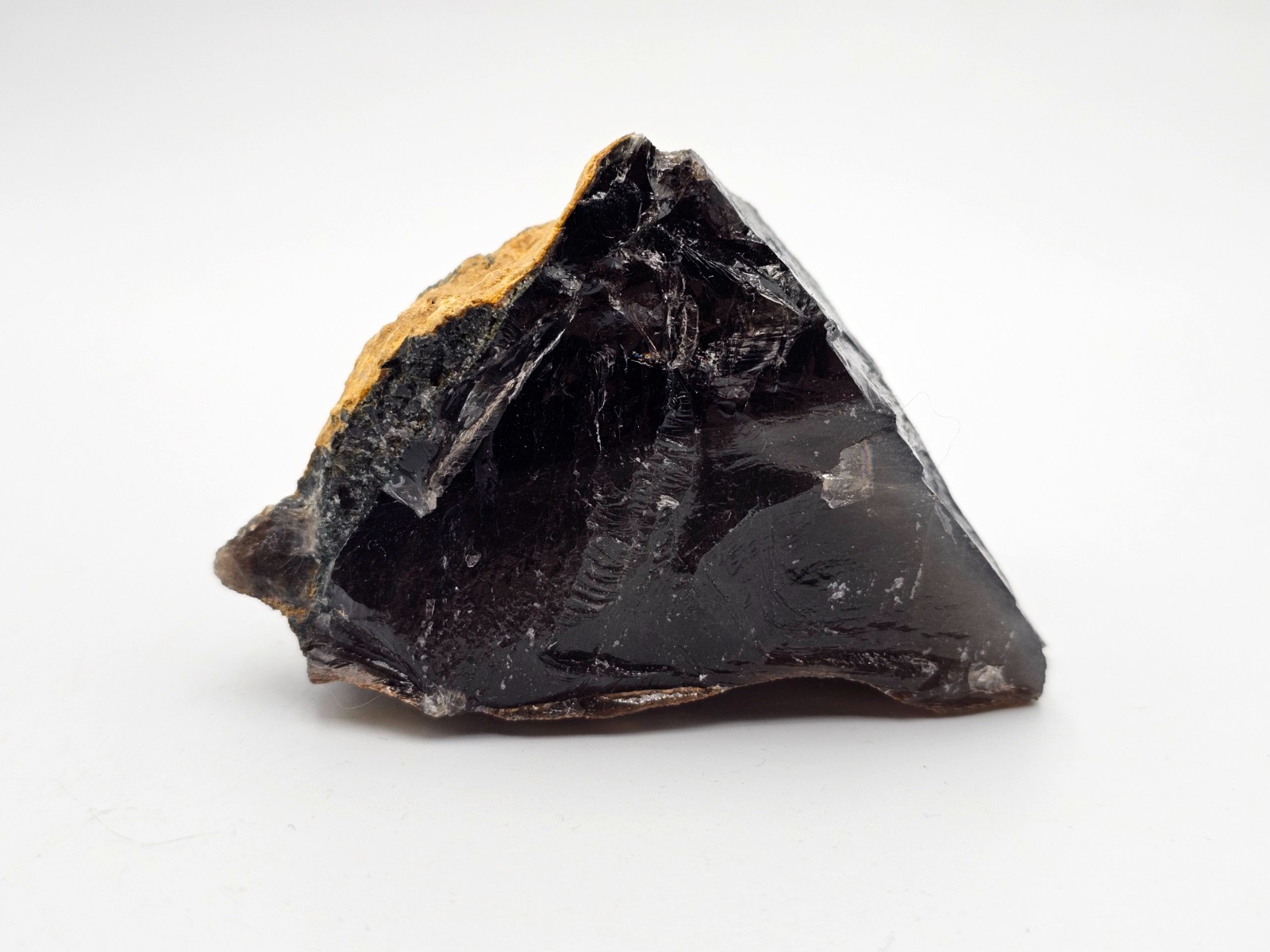 Rare 997 ct. Morion Quartz Crystal polychrome - Volodarsko Deposit Gem