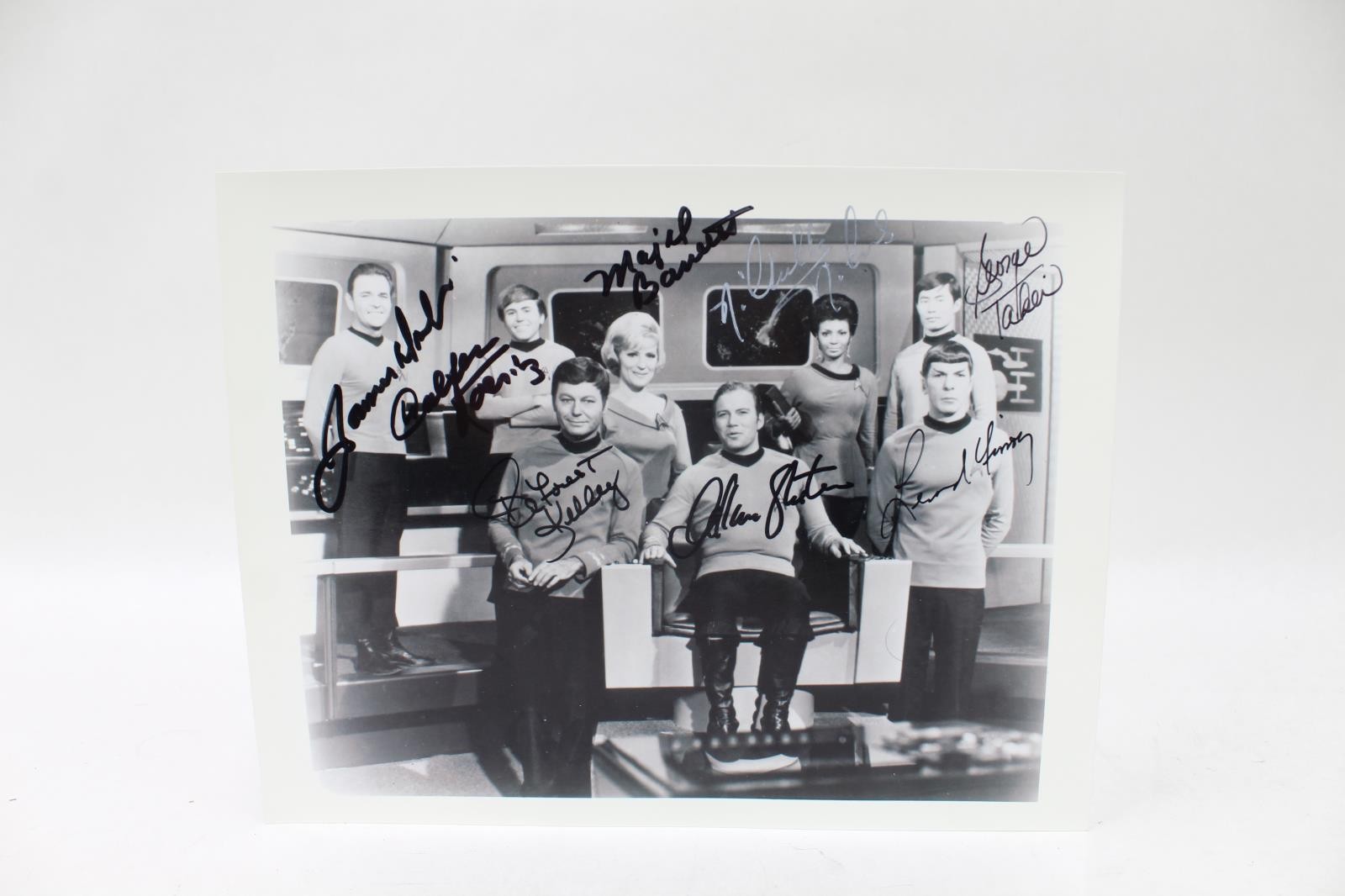 Star Trek: The Original Series Photograph Signed by Members of the Cast