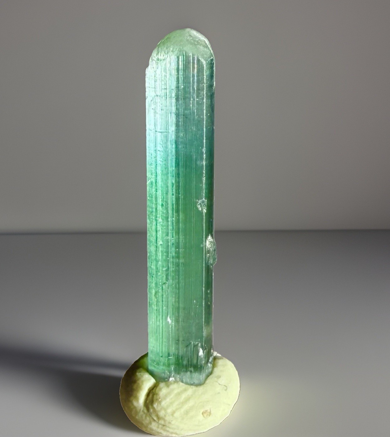 Rare Variety Perfect Transparent Color Tourmaline Crystal Raw Natural Specimen