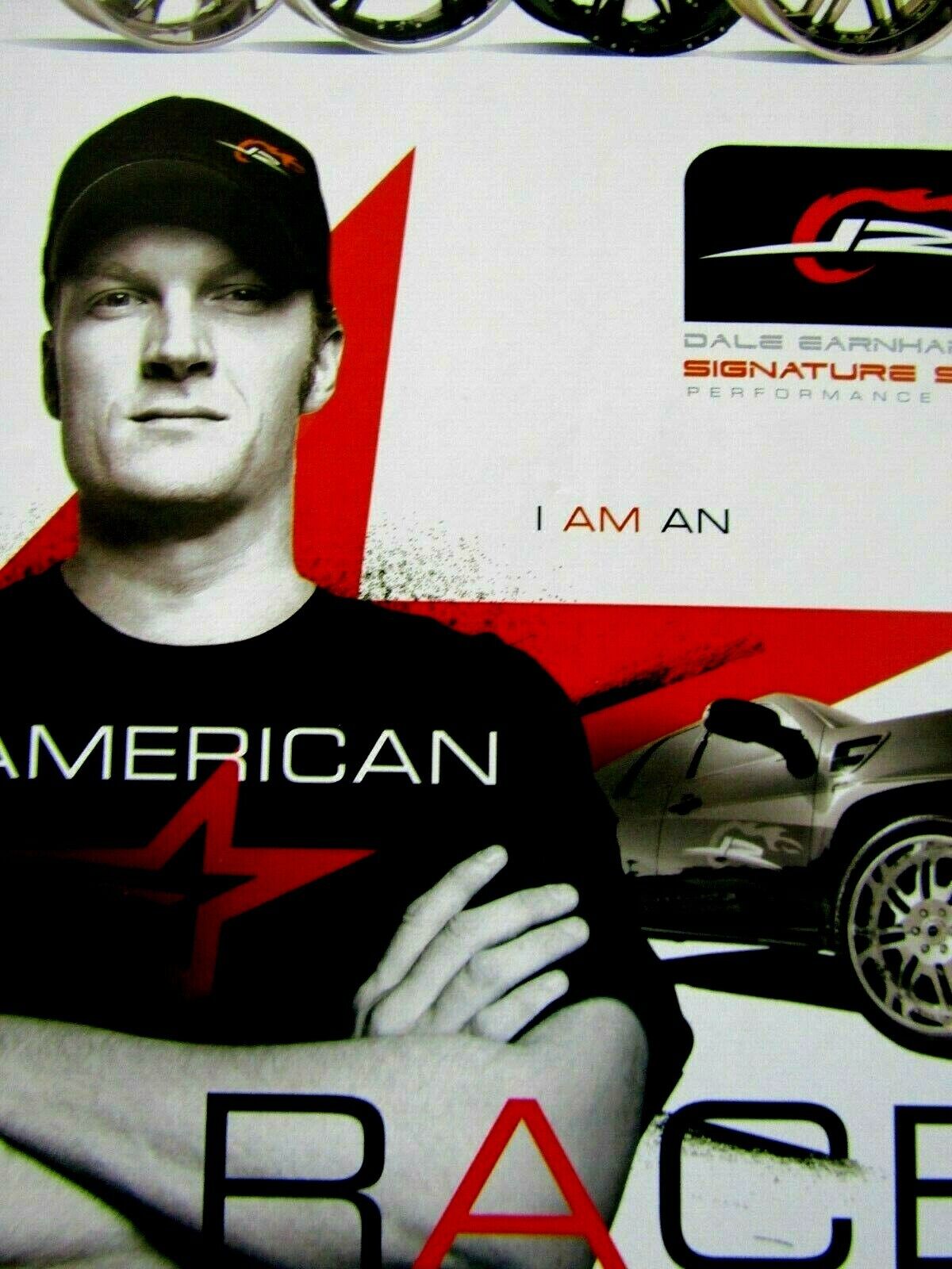 Dale Earnhardt Jr. An American Racer 2007 American Racing Original Ad 8.5 x 11\