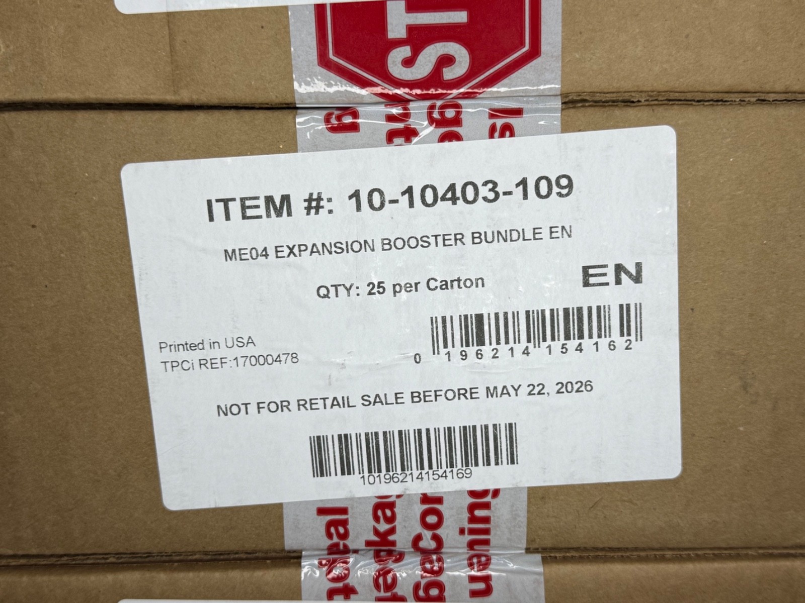 Pokemon Chaos Rising Booster Bundle Case Sealed