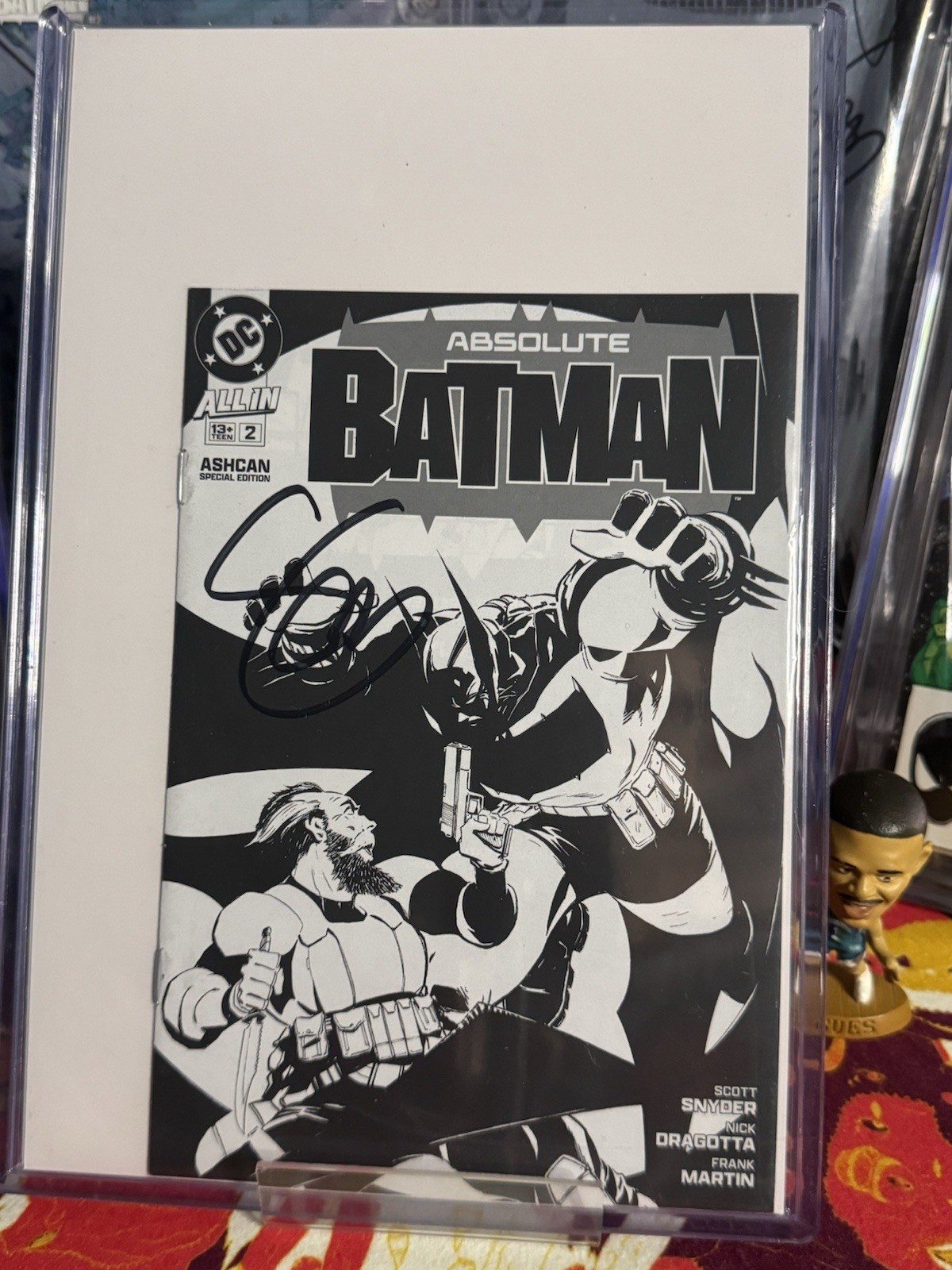 Absolute Batman #2 Ashcan signed by Scott Snyder